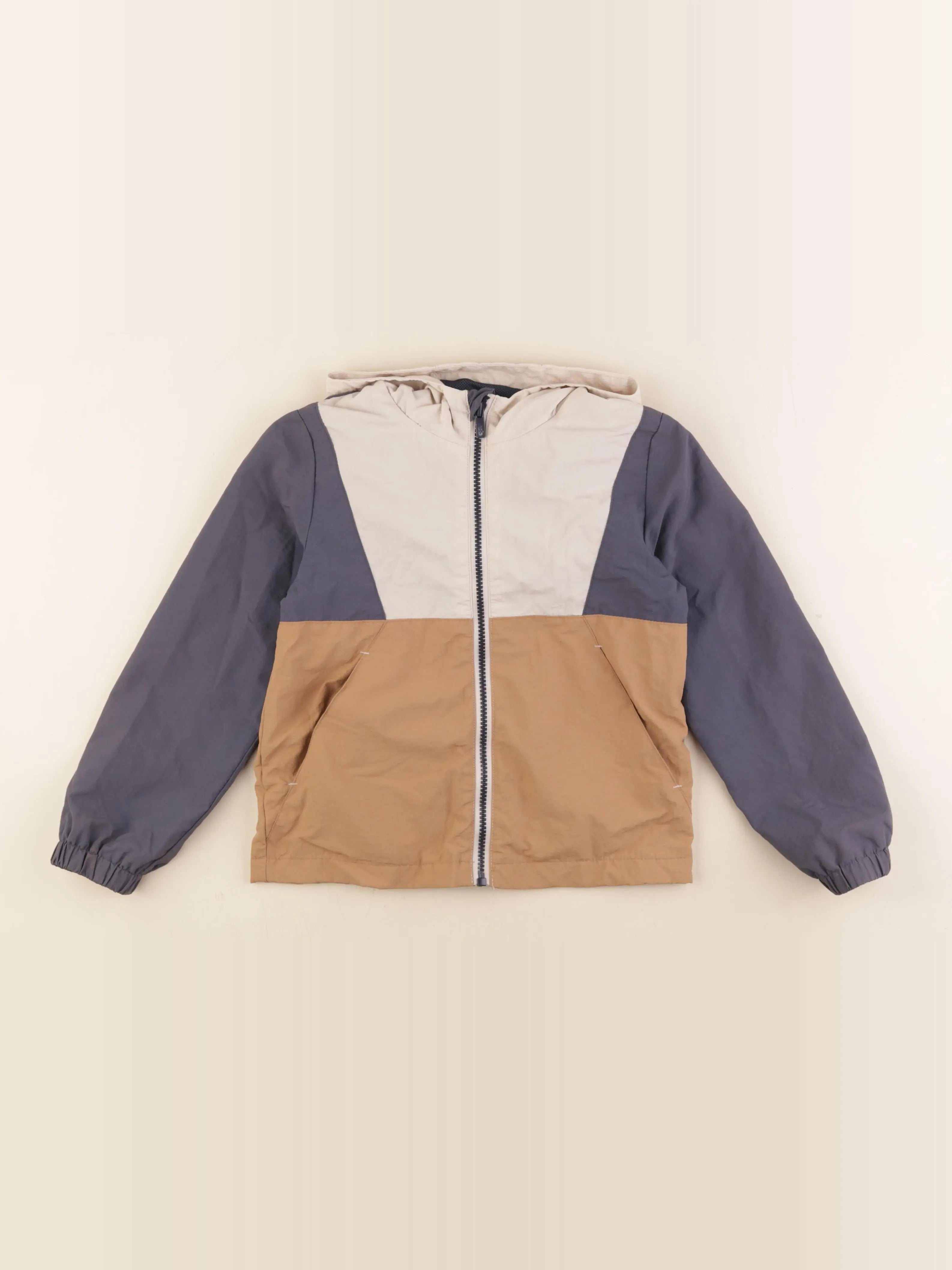 Vertbaudet - coupe-vent beige - 6 ans