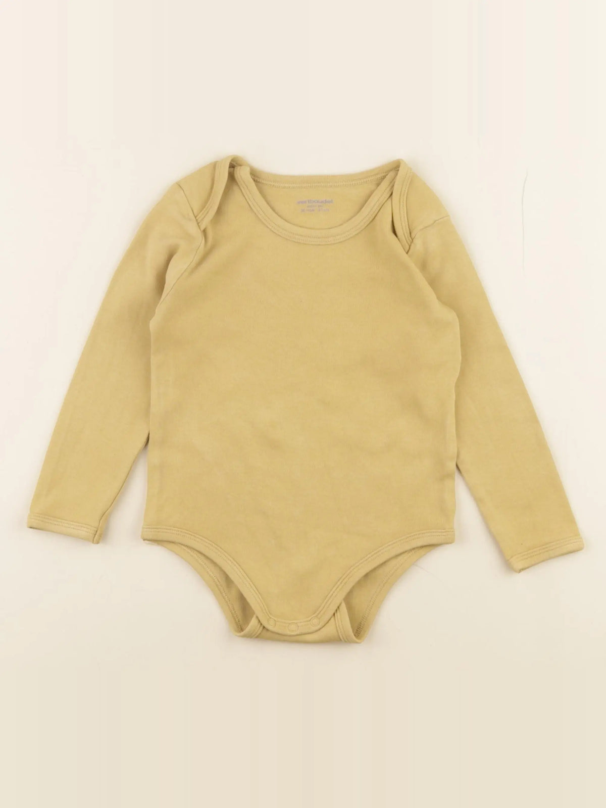 Vertbaudet - body jaune - 36 mois