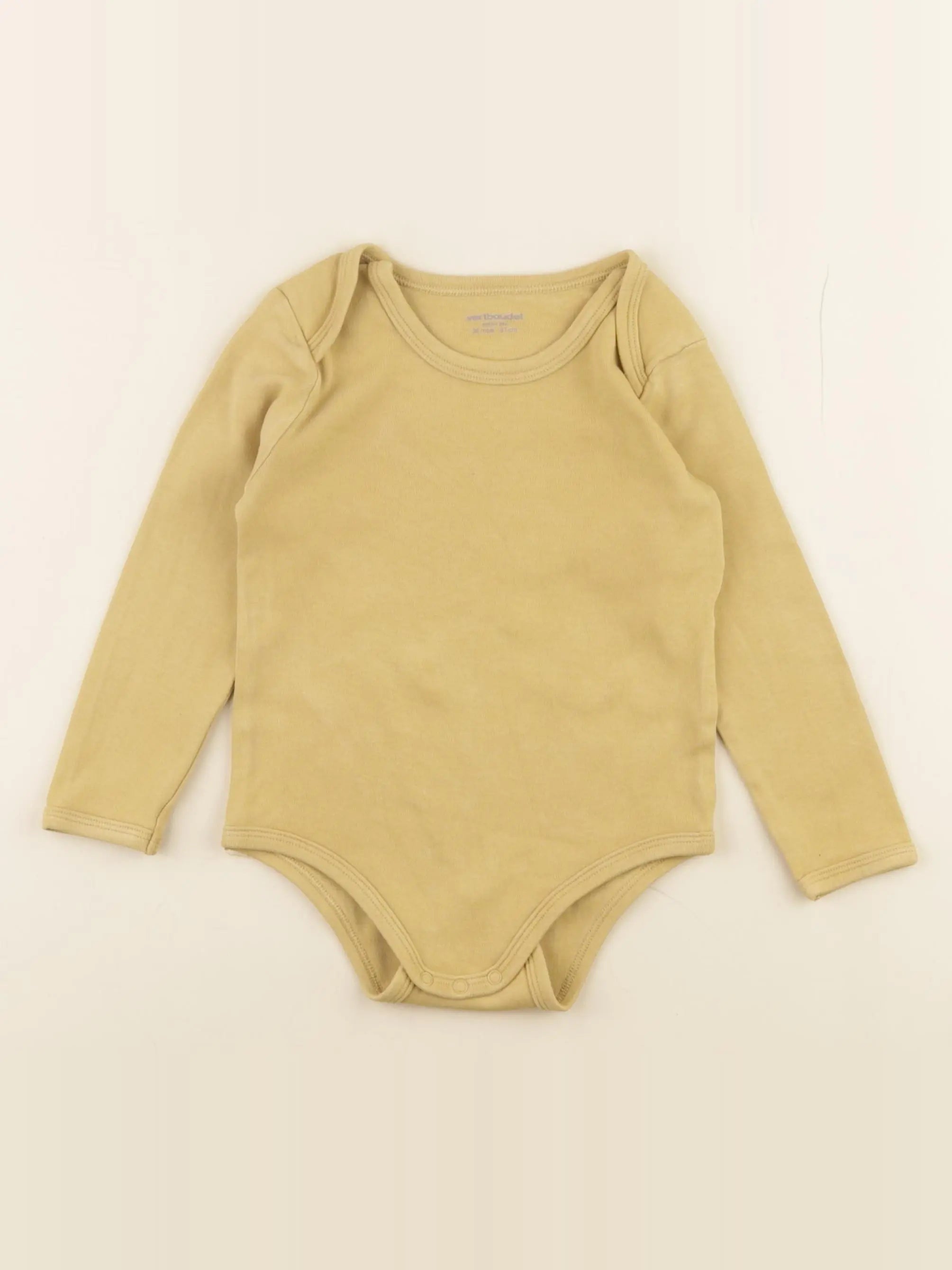 Vertbaudet - body jaune - 36 mois