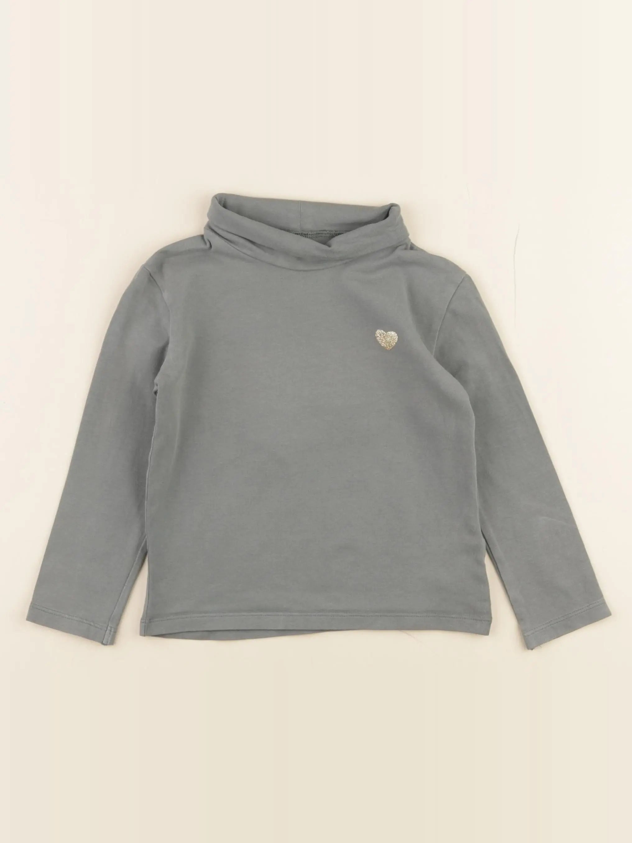 Vertbaudet - sous-pull gris - 3 ans