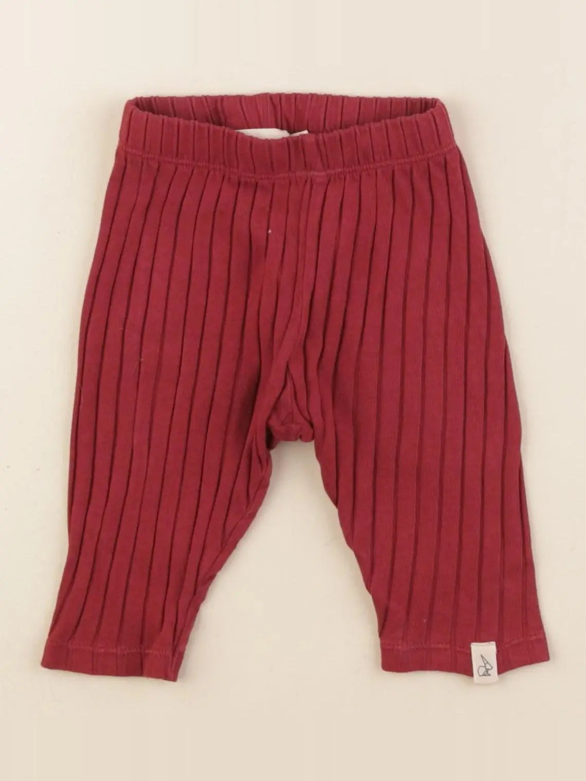 Bonnie & The Gang - legging rouge - 0/3 mois