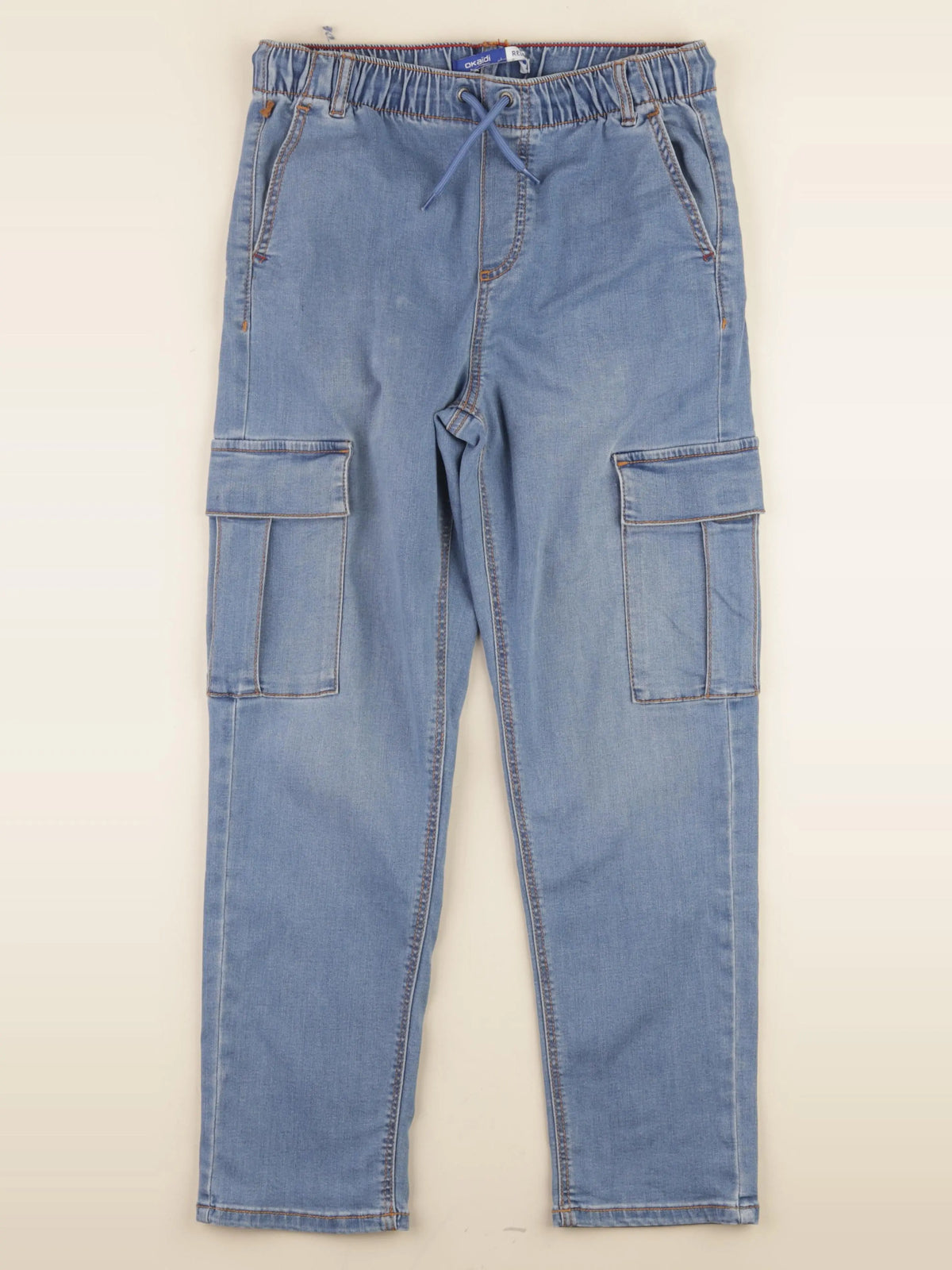 Okaidi - pantalon bleu - 12 ans