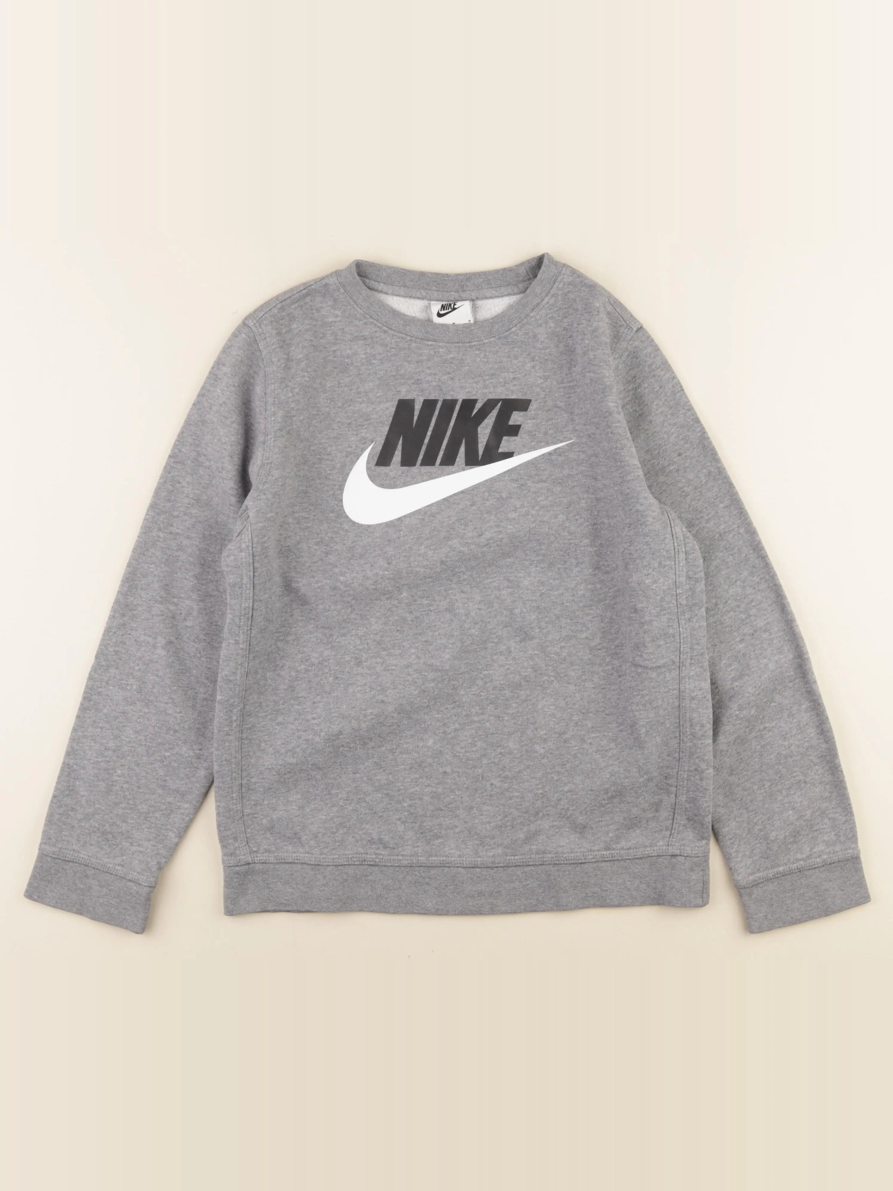 Nike - sweat gris - 10/12 ans