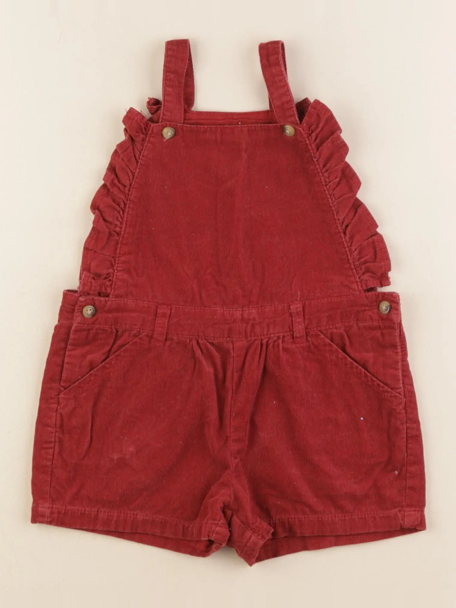 Boutchou - salopette rouge - 24 mois