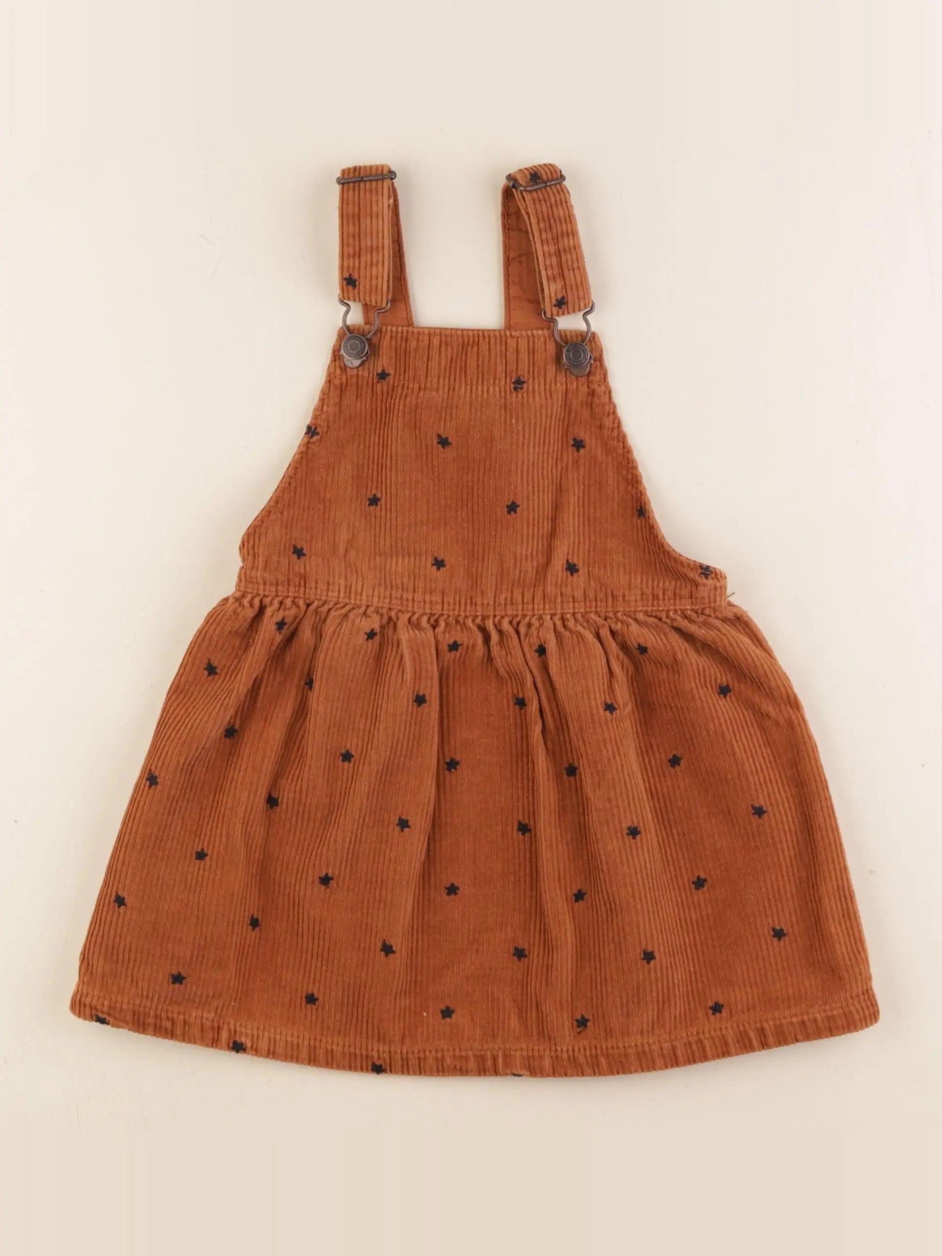Zara - robe marron - 2/3 ans