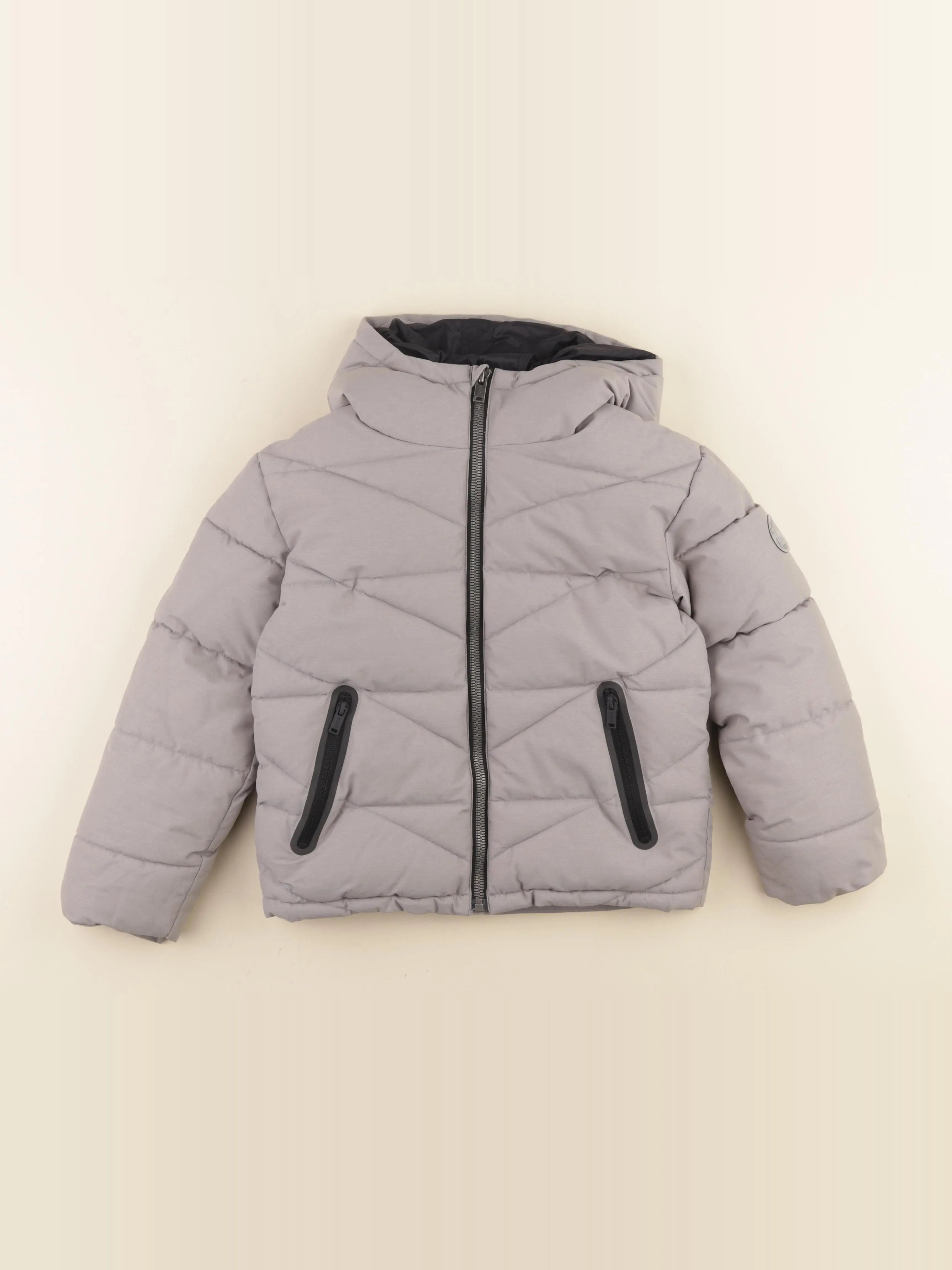 IKKS - doudoune gris - 8 ans