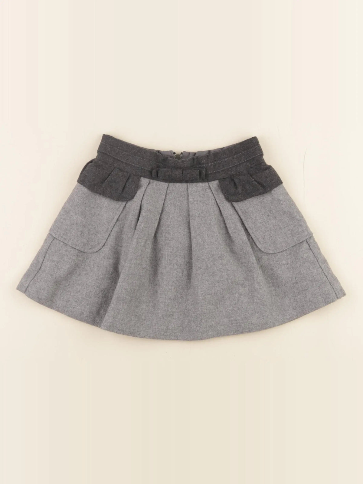 Jacadi - jupe gris - 4 ans