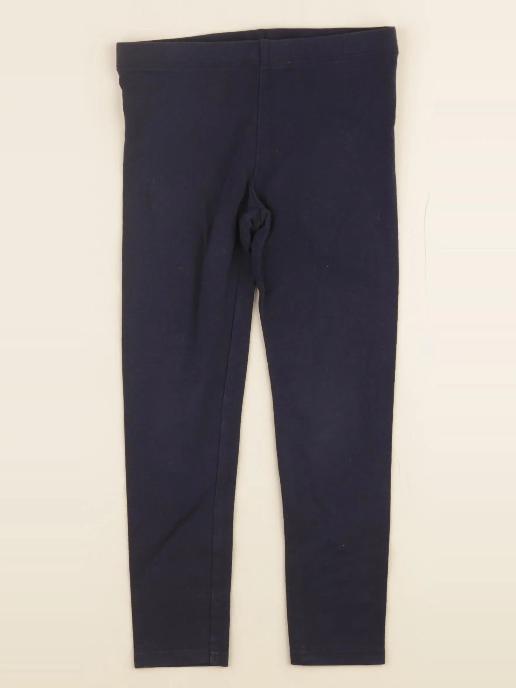 H&M - legging bleu - 3/4 ans