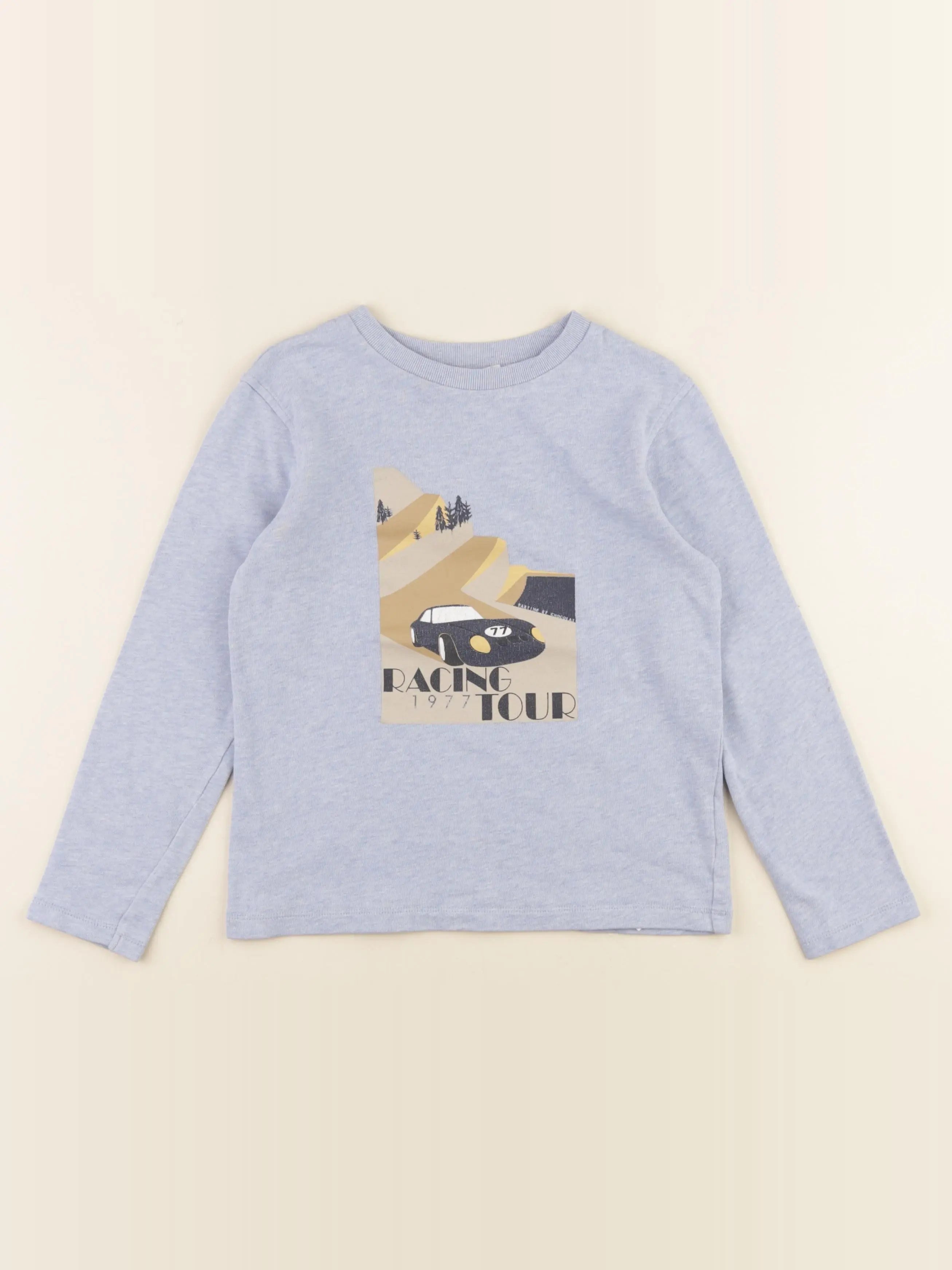 Tartine & Chocolat - tee-shirt bleu - 8 ans