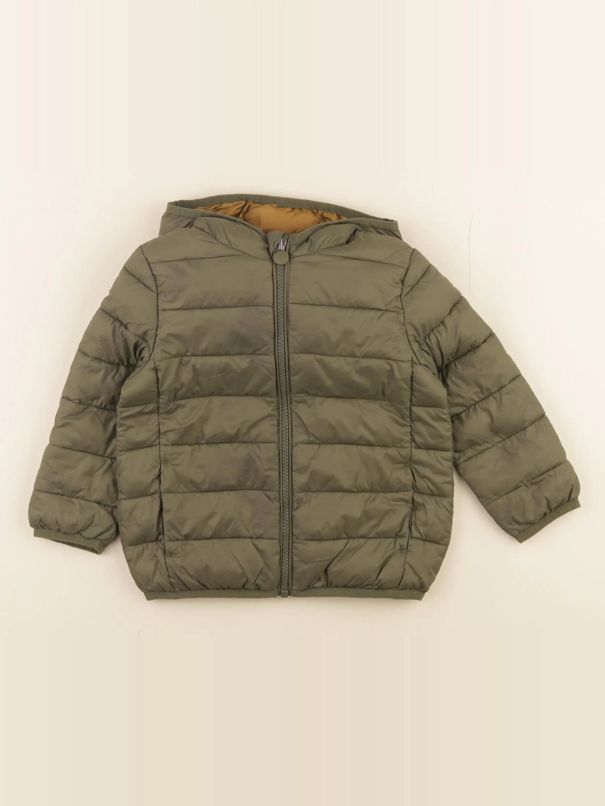 Vertbaudet - doudoune vert - 3 ans