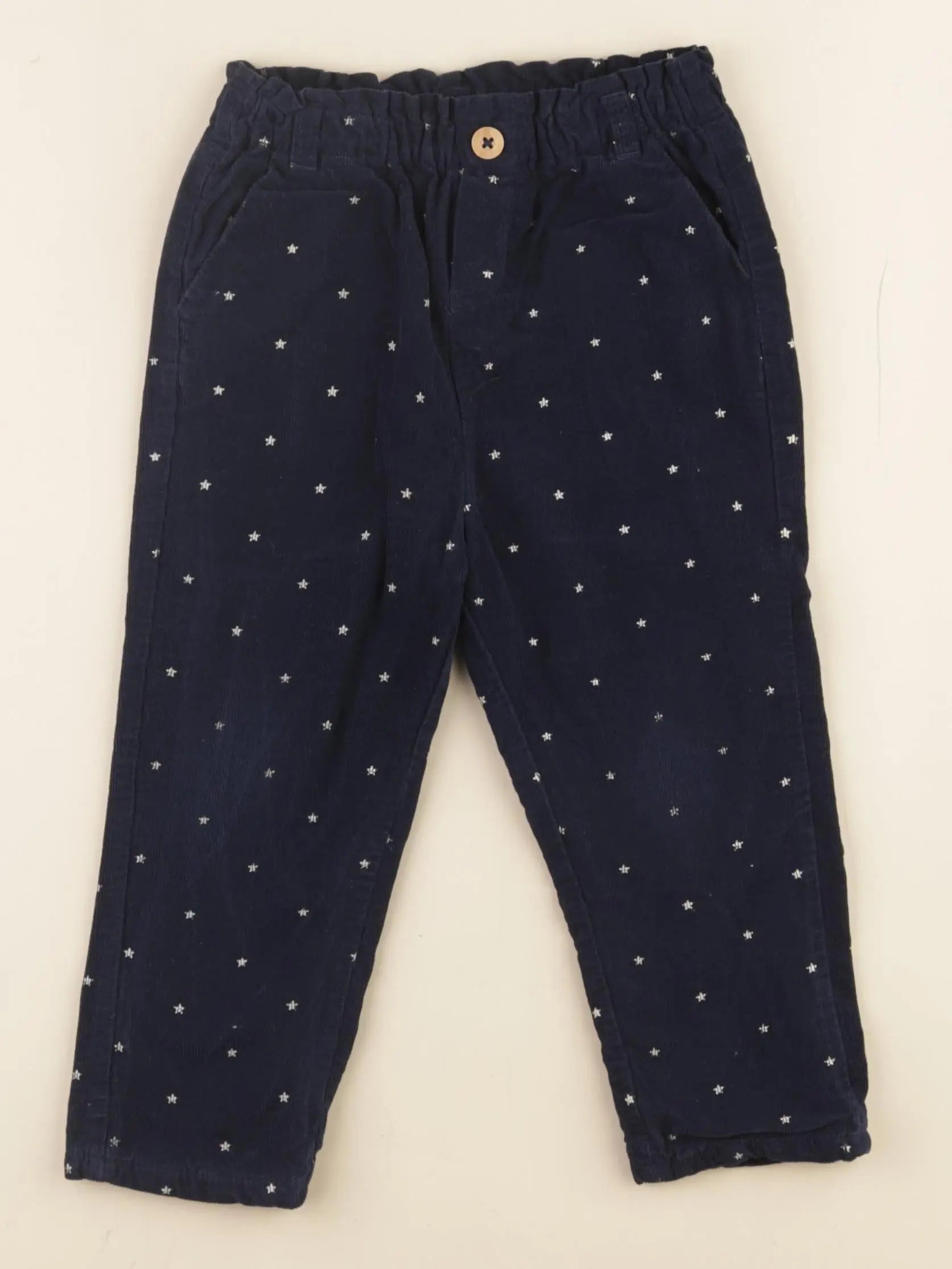 Vertbaudet - pantalon bleu - 36 mois
