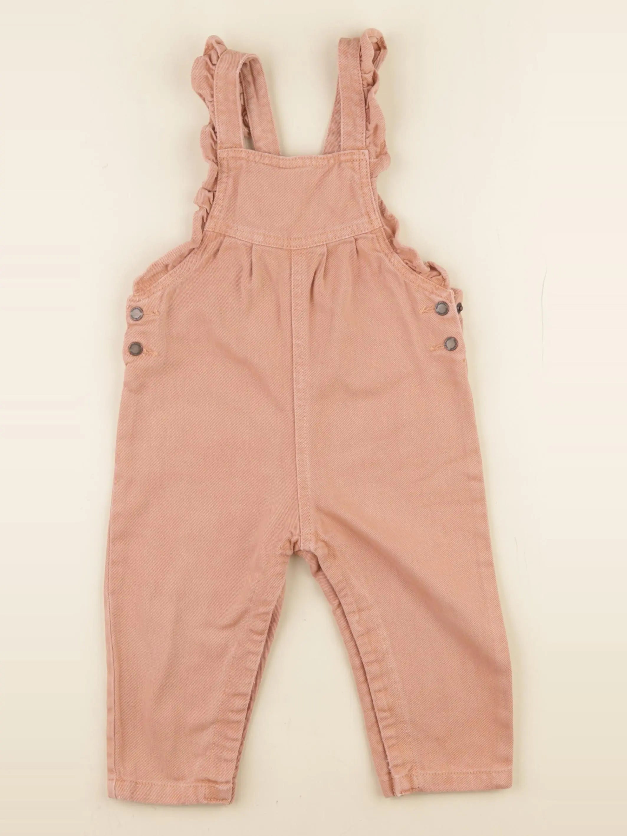 Vertbaudet - salopette rose - 18 mois