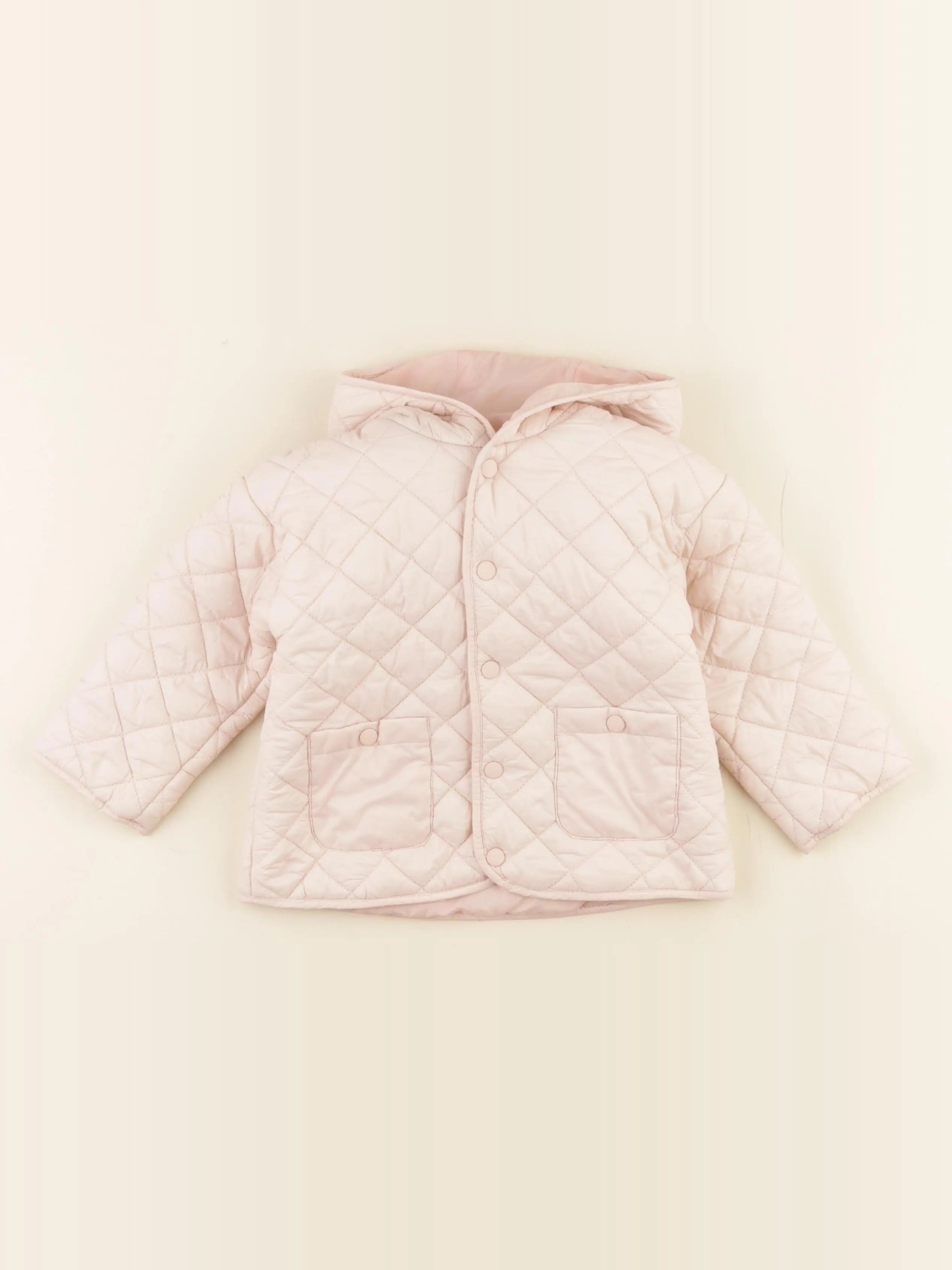 Vertbaudet - veste rose - 2 ans