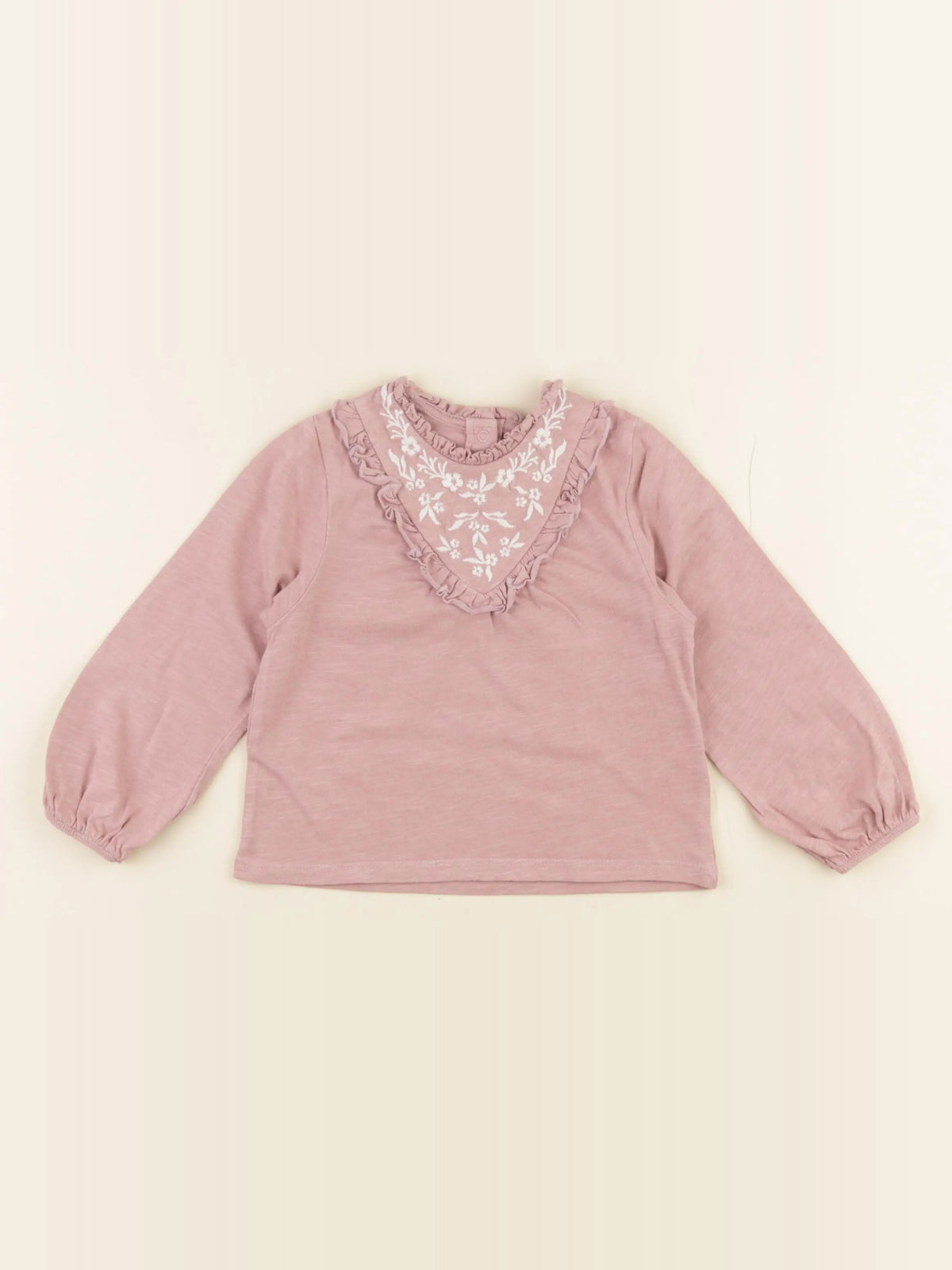 Vertbaudet - blouse rose - 2 ans