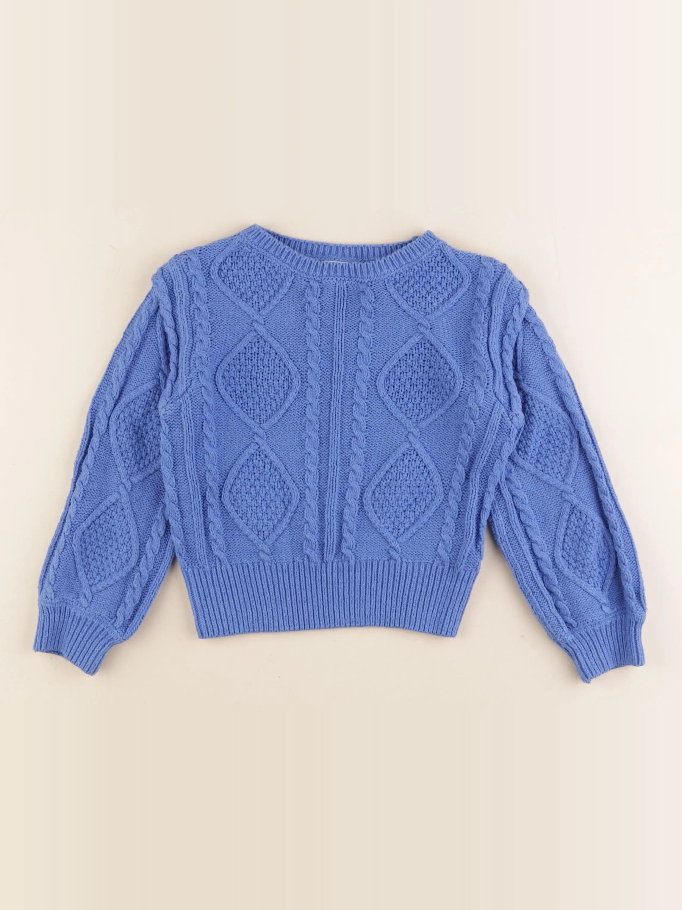 Tape à l'oeil - pull bleu - 4 ans