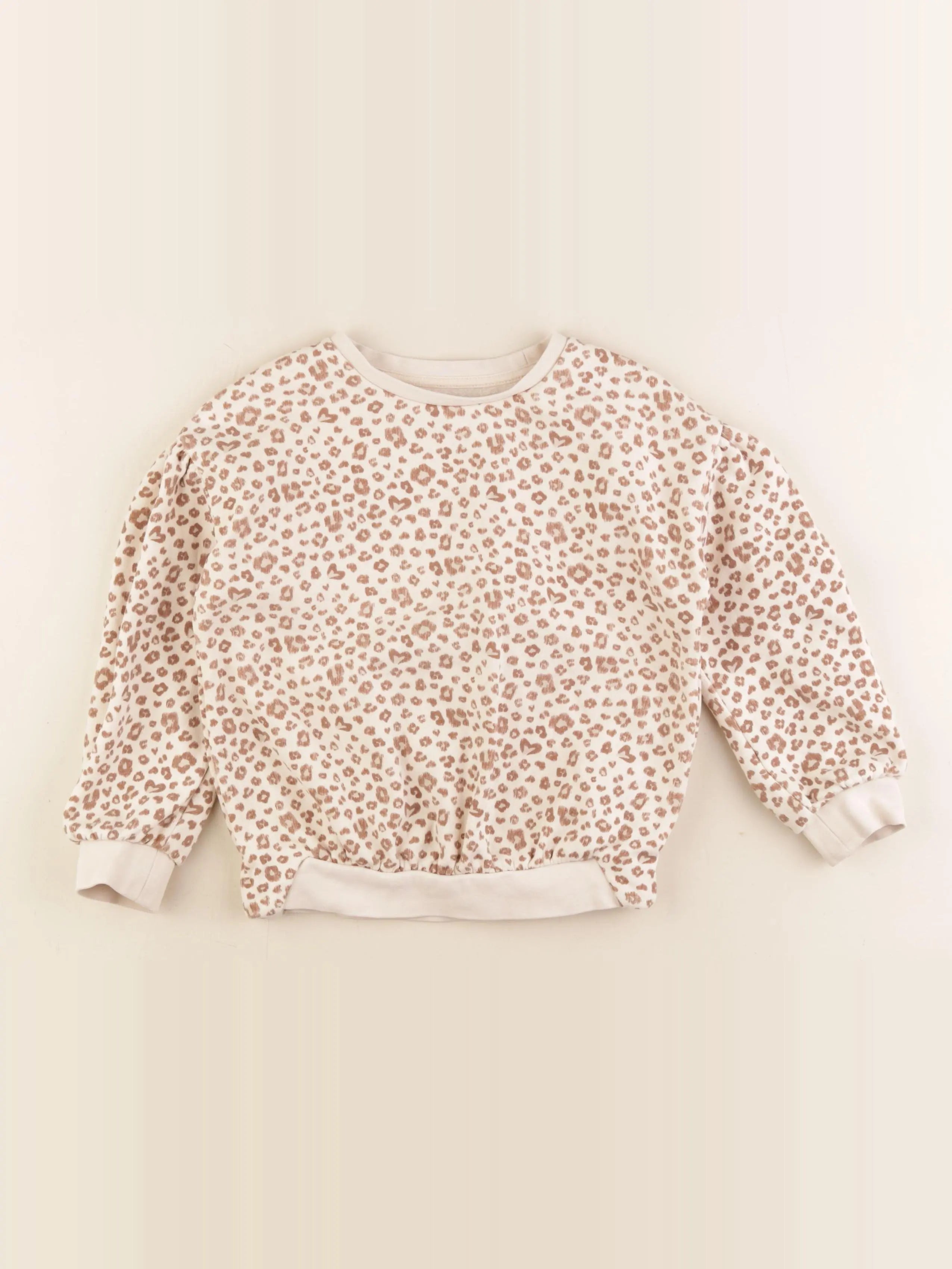La Redoute - sweat beige - 5 ans