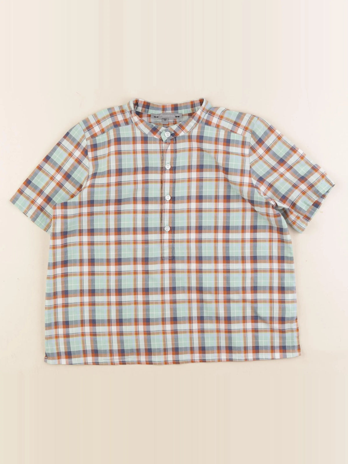 Bonpoint - chemise vert - 8 ans