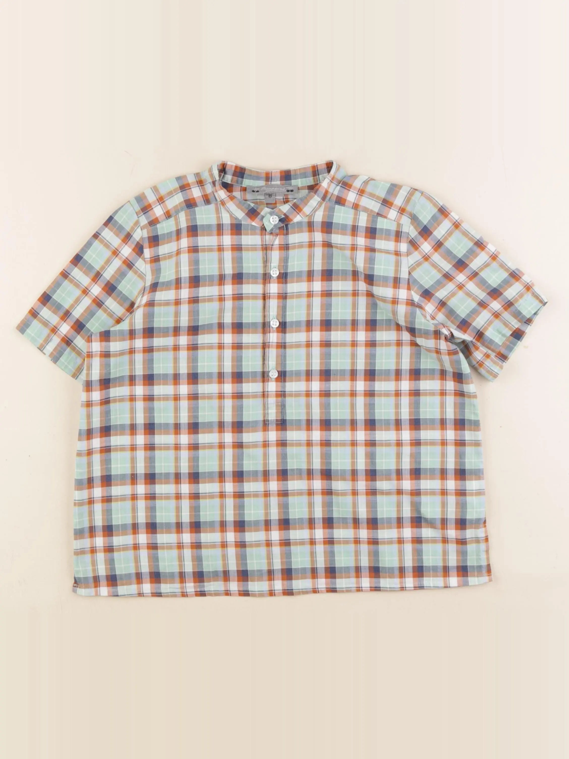 Bonpoint - chemise vert - 8 ans