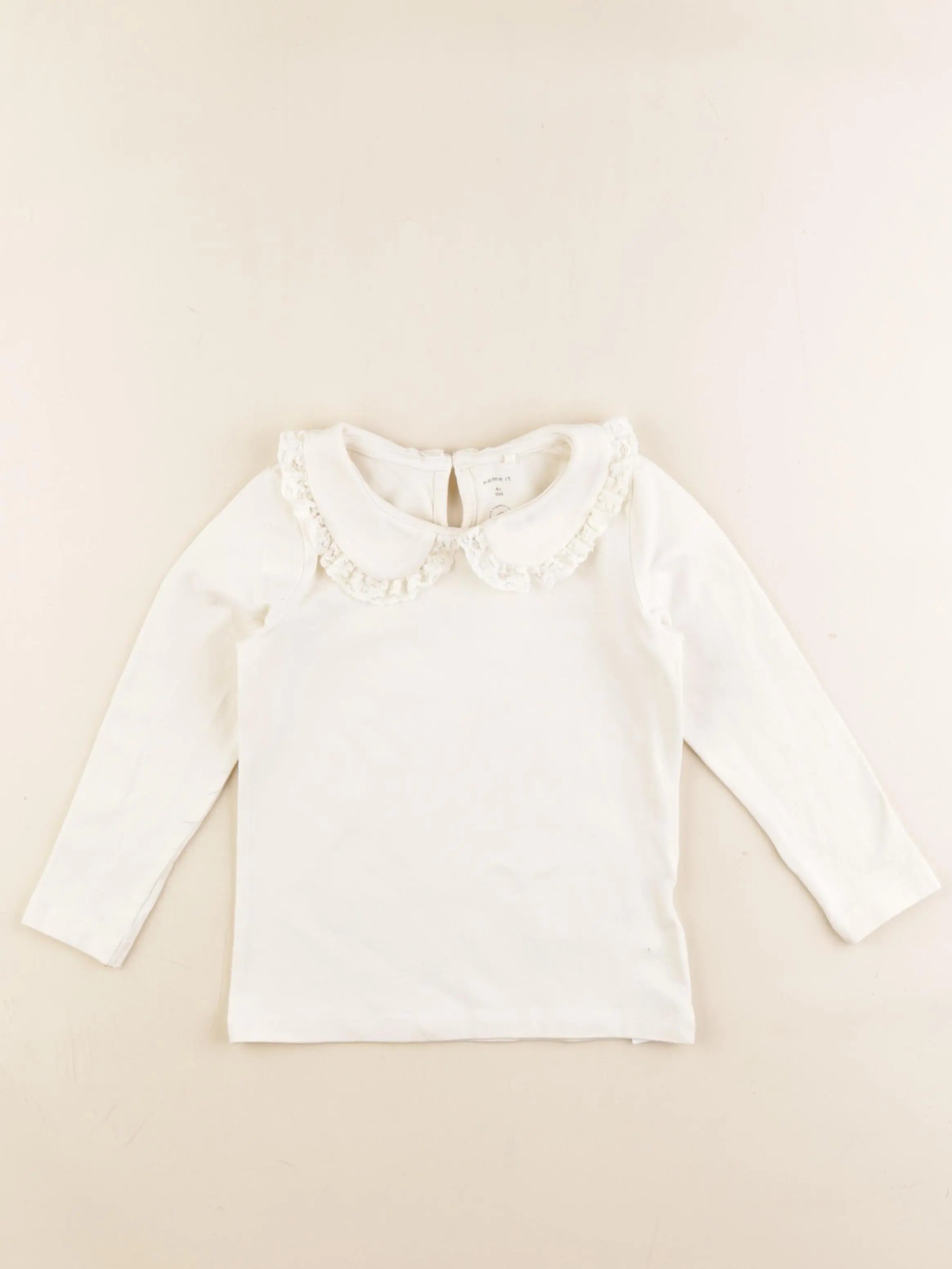 Name it - tee-shirt blanc - 4 ans