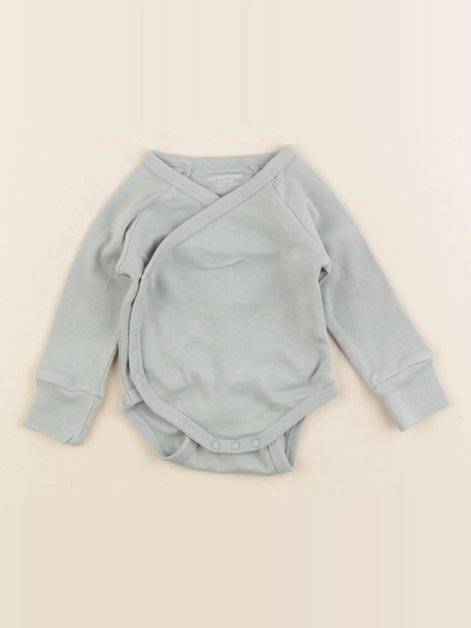 Vertbaudet - body vert - 1 mois