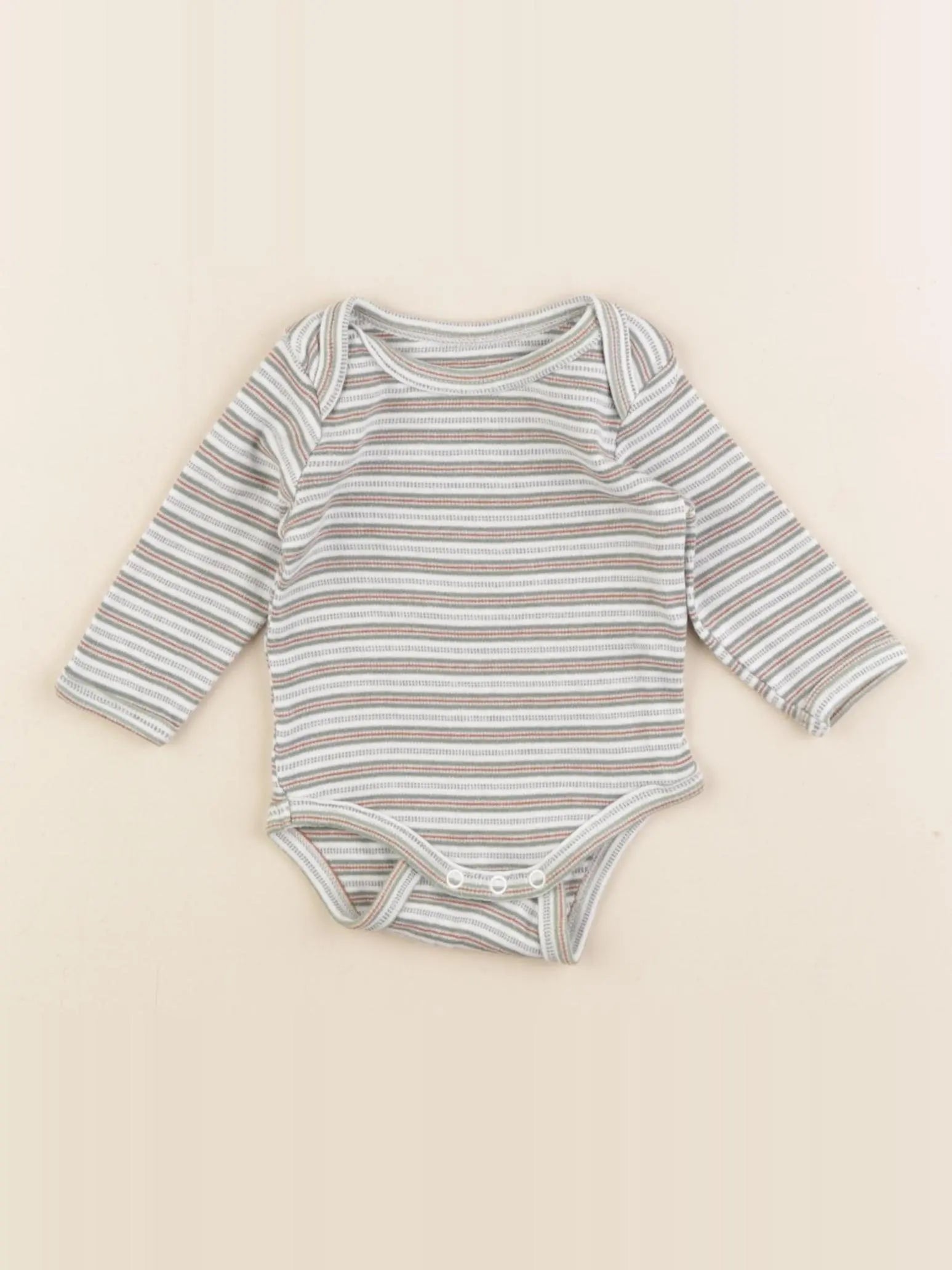 Vertbaudet - body multicolore - 1 mois