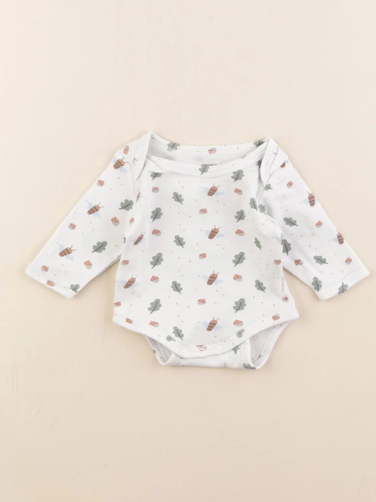 Vertbaudet - body blanc - 1 mois