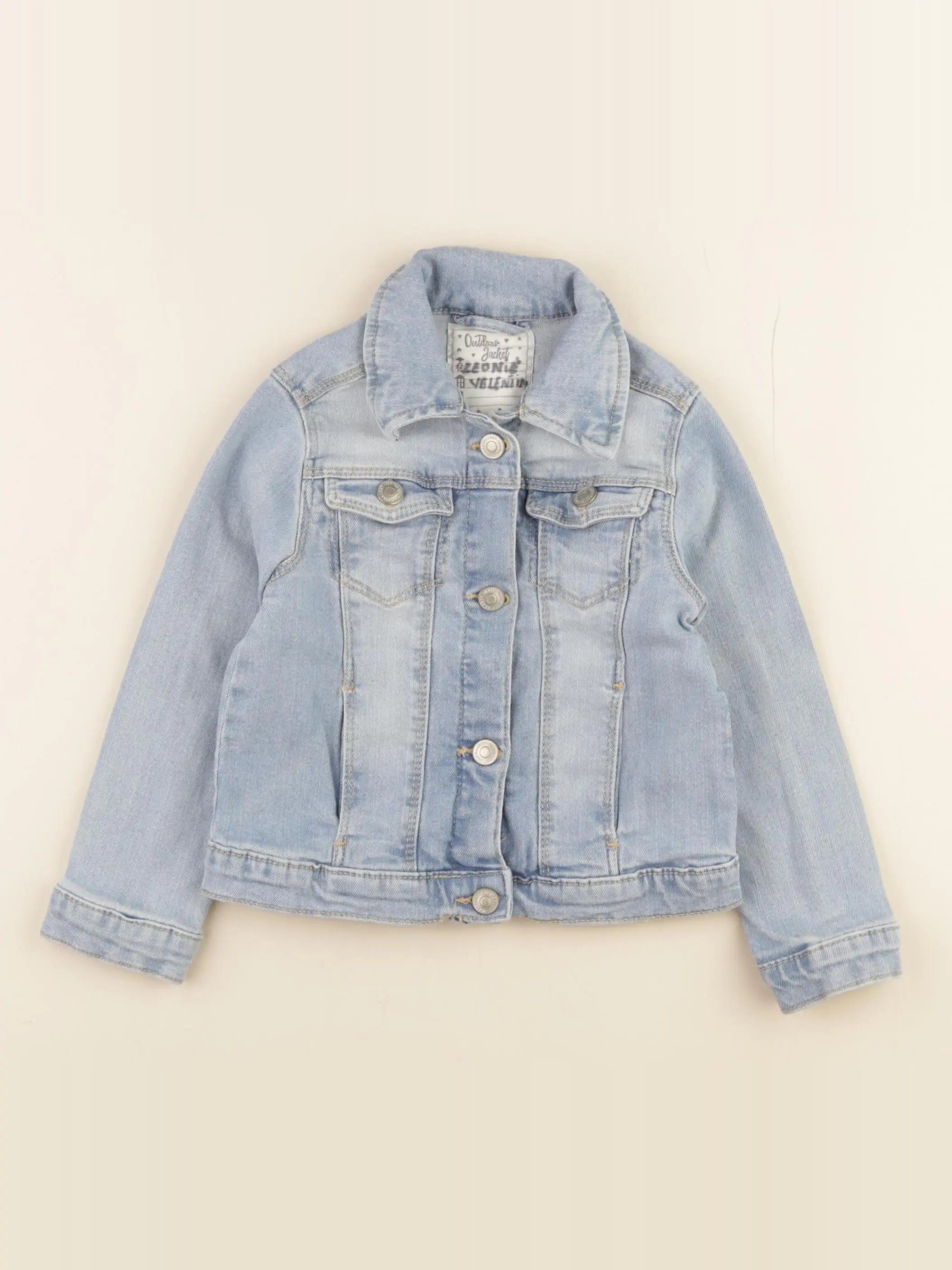 Vertbaudet - veste bleu - 4 ans