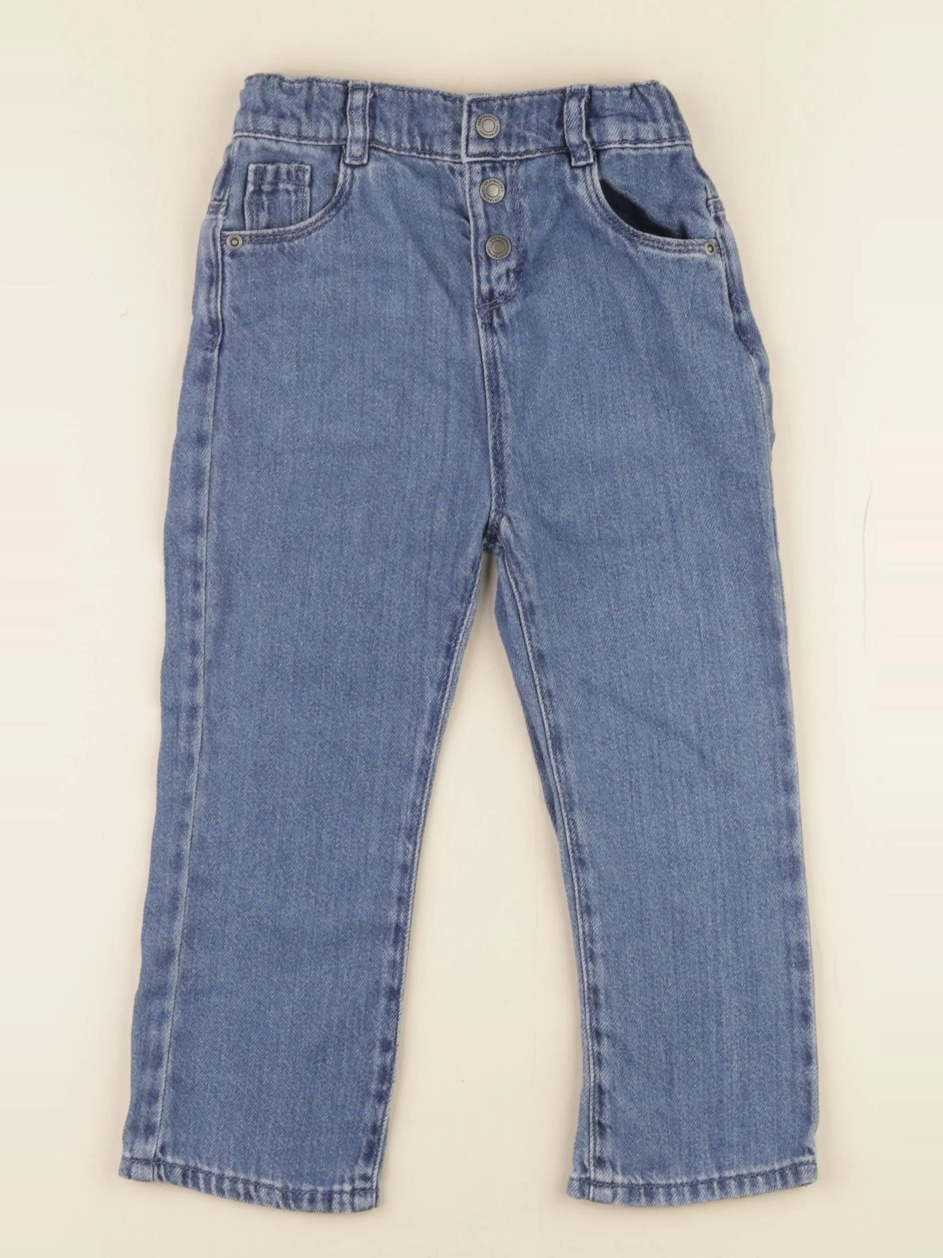 Vertbaudet - pantalon bleu - 36 mois