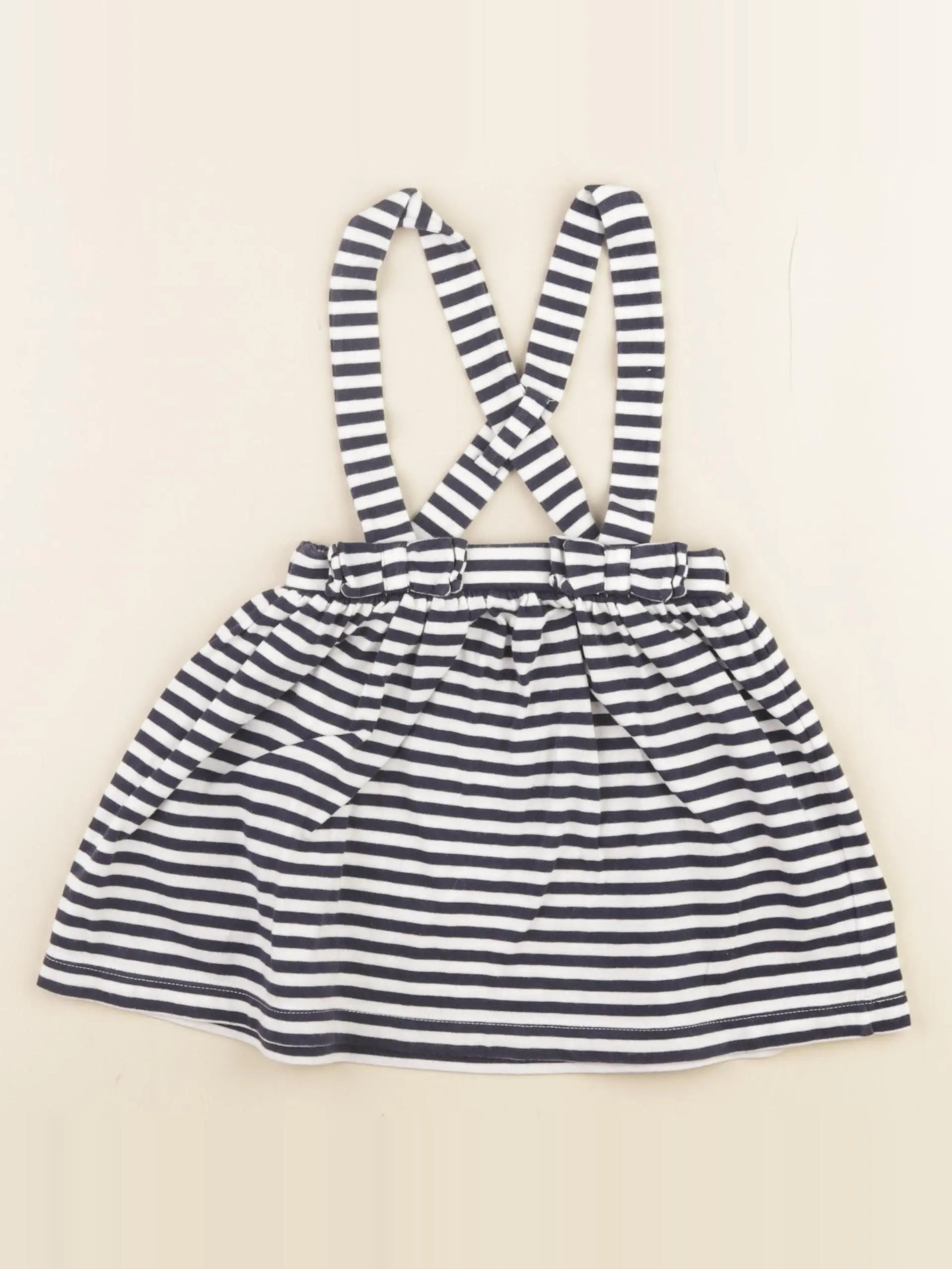 Jacadi - jupe blanc, bleu - 24 mois