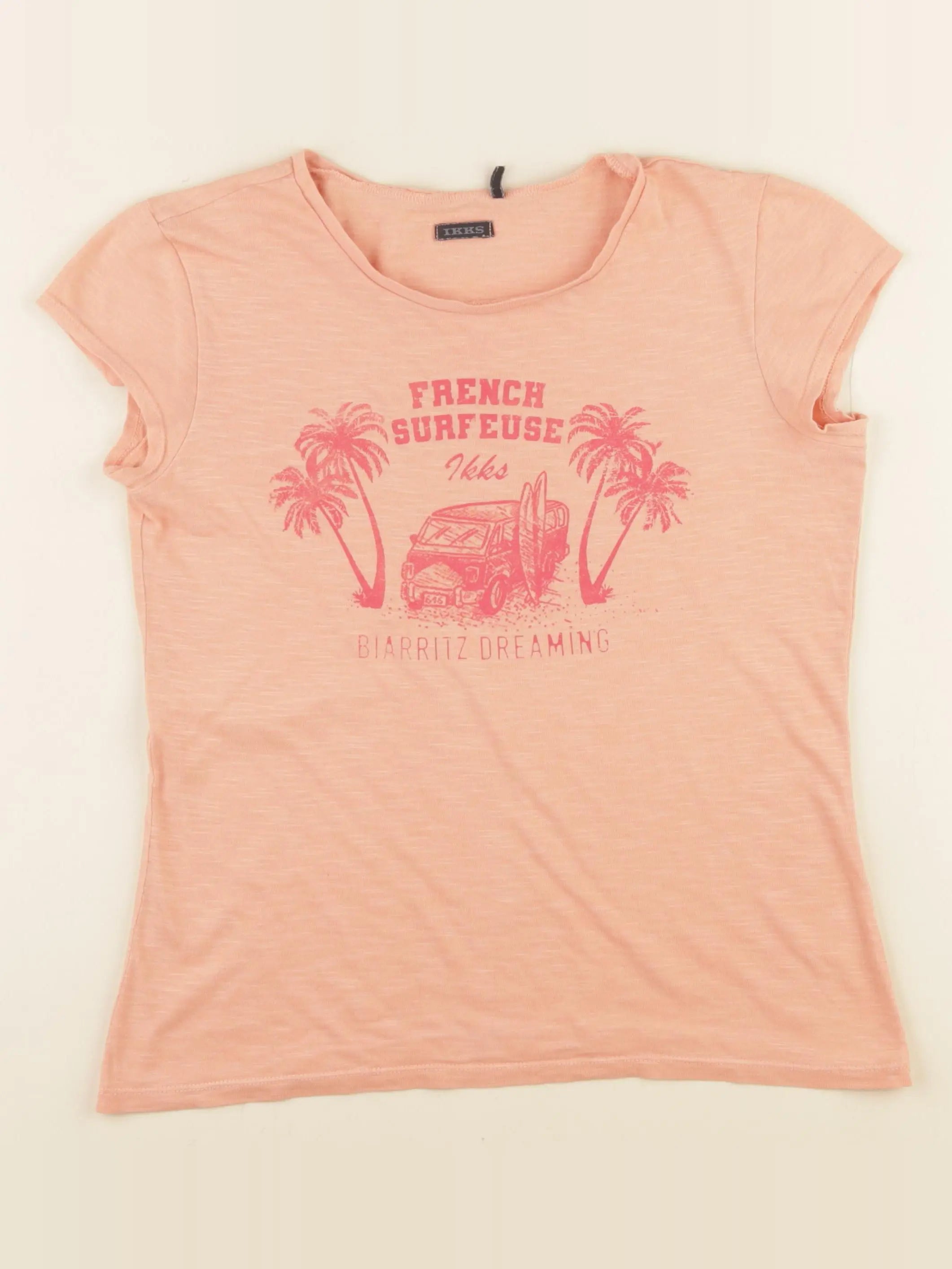 IKKS - tee-shirt orange - 12 ans