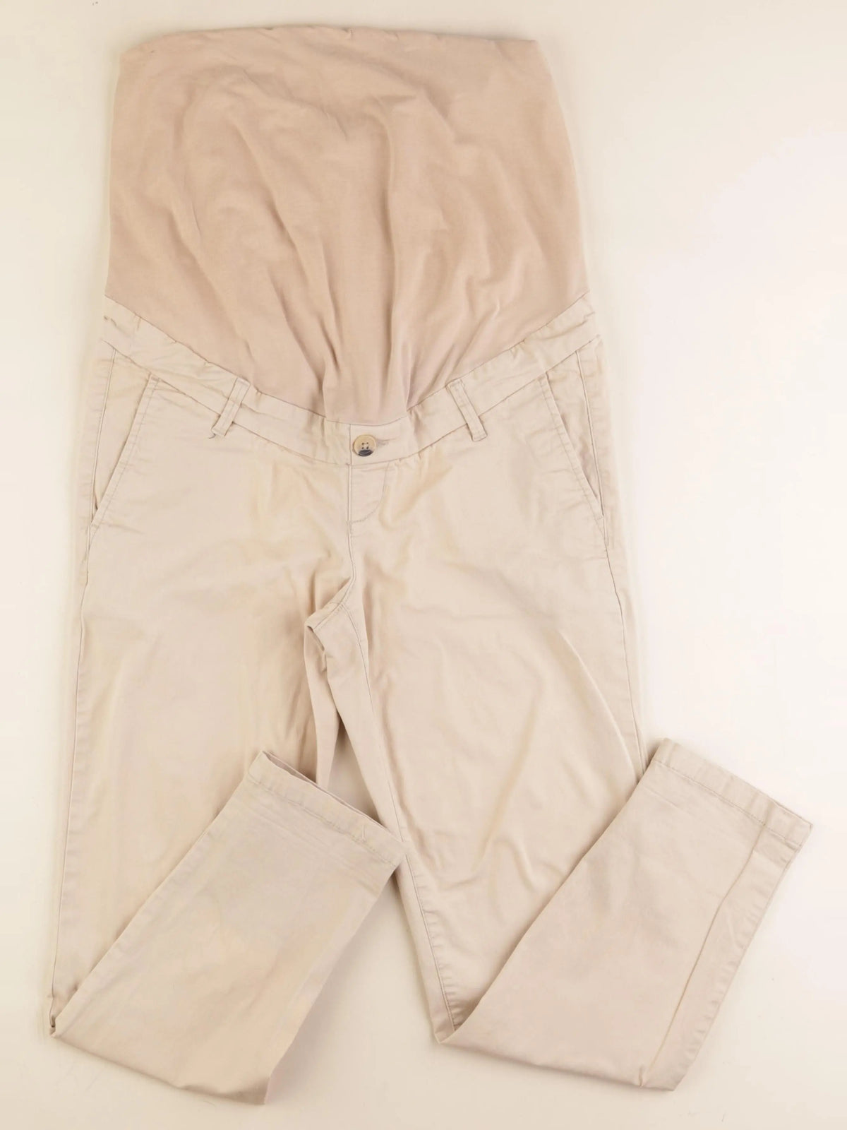 H&M - pantalon grossesse beige - 38