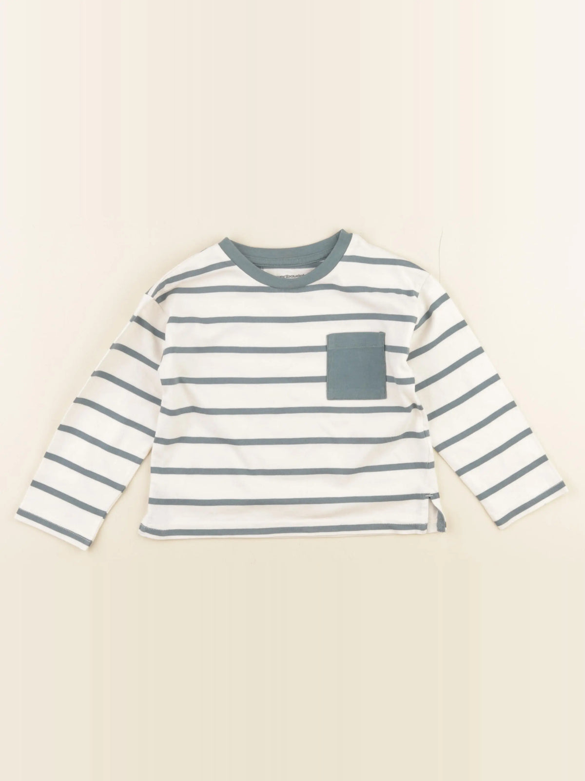 Vertbaudet - tee-shirt vert - 4 ans