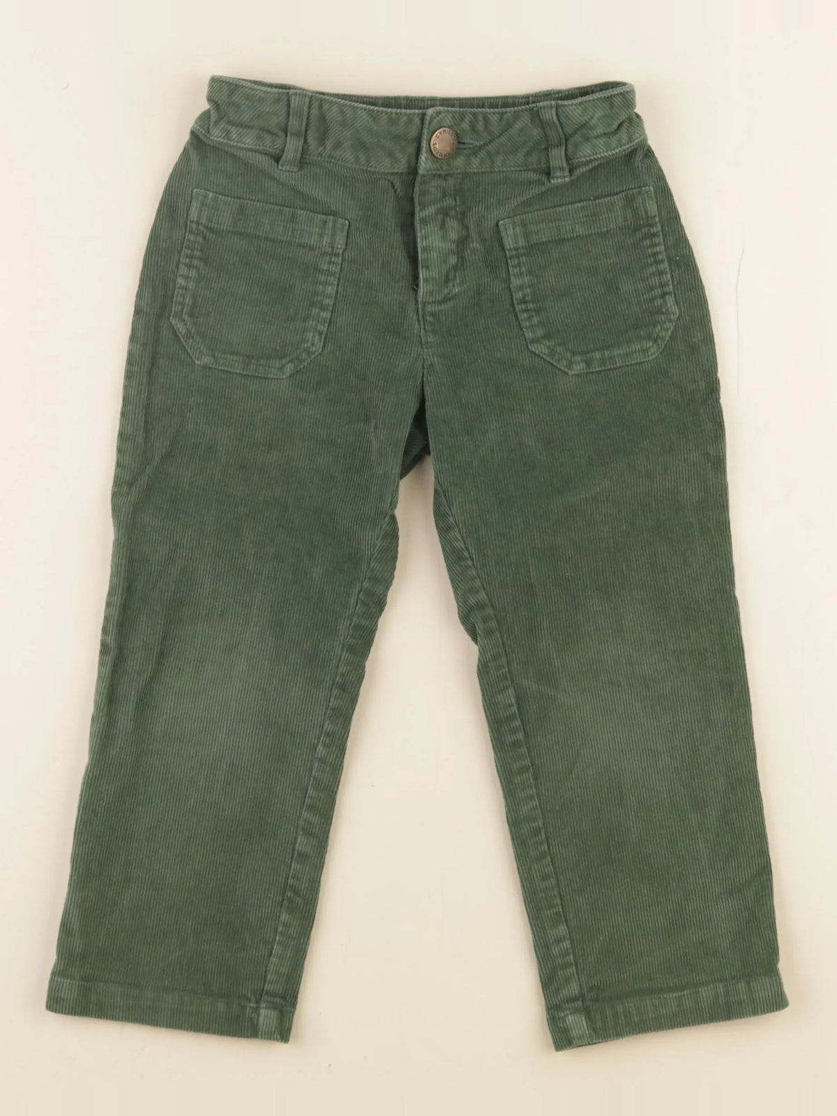 Cyrillus - pantalon vert - 4 ans