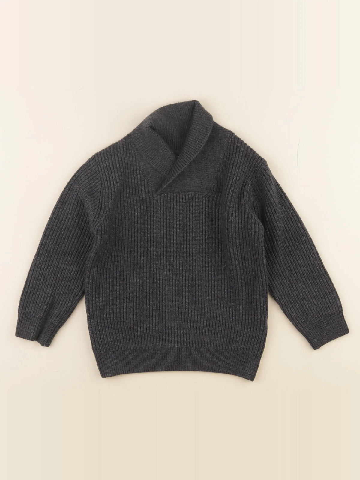 Vertbaudet - pull gris - 5 ans