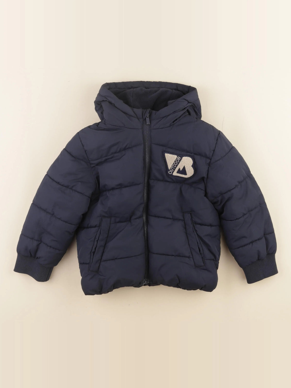 Vertbaudet - doudoune bleu - 4 ans