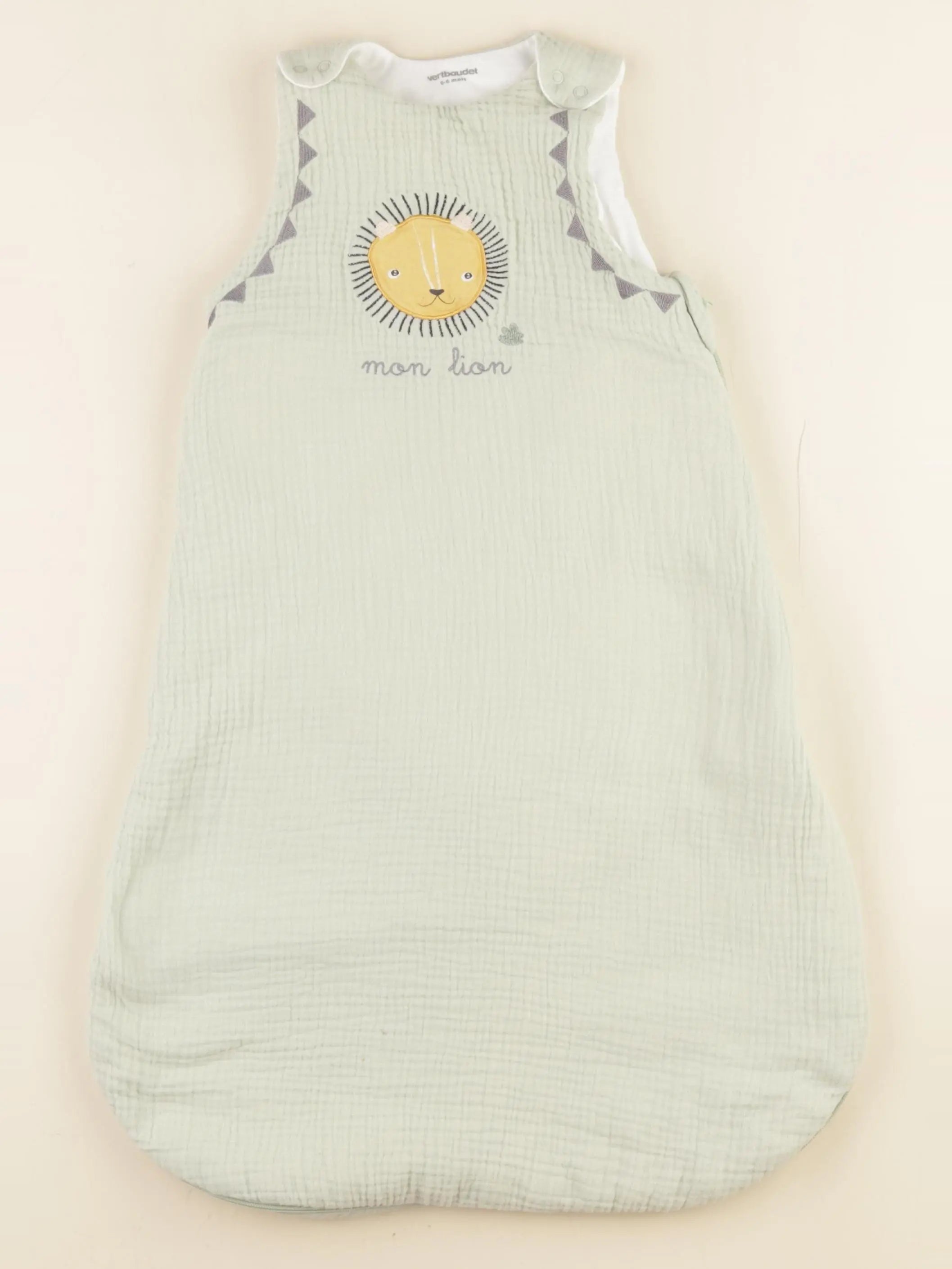 Vertbaudet - gigoteuse TOG 2,5 vert - 0/6 mois