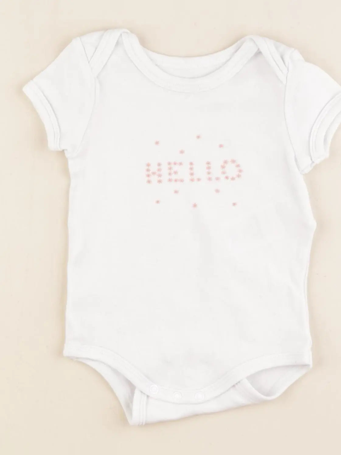 Vertbaudet - body blanc - 6 mois