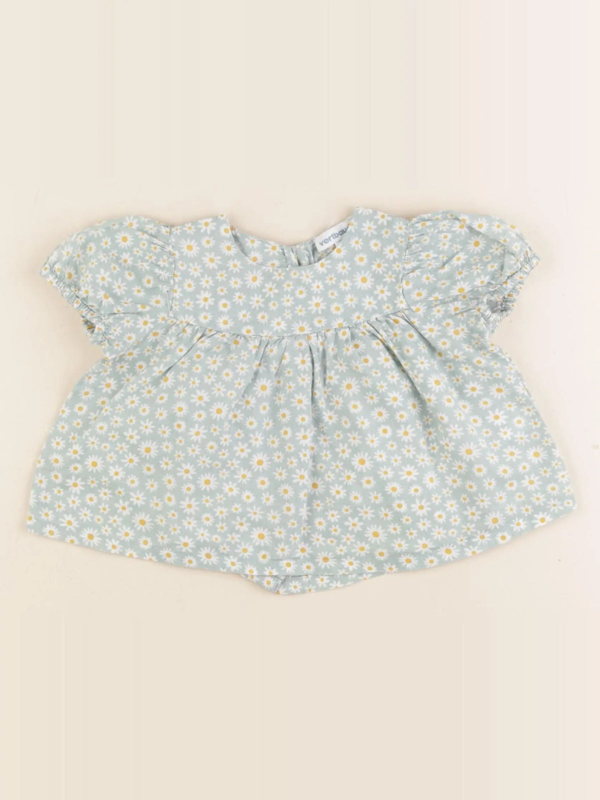 Vertbaudet - blouse bleu - 3 mois