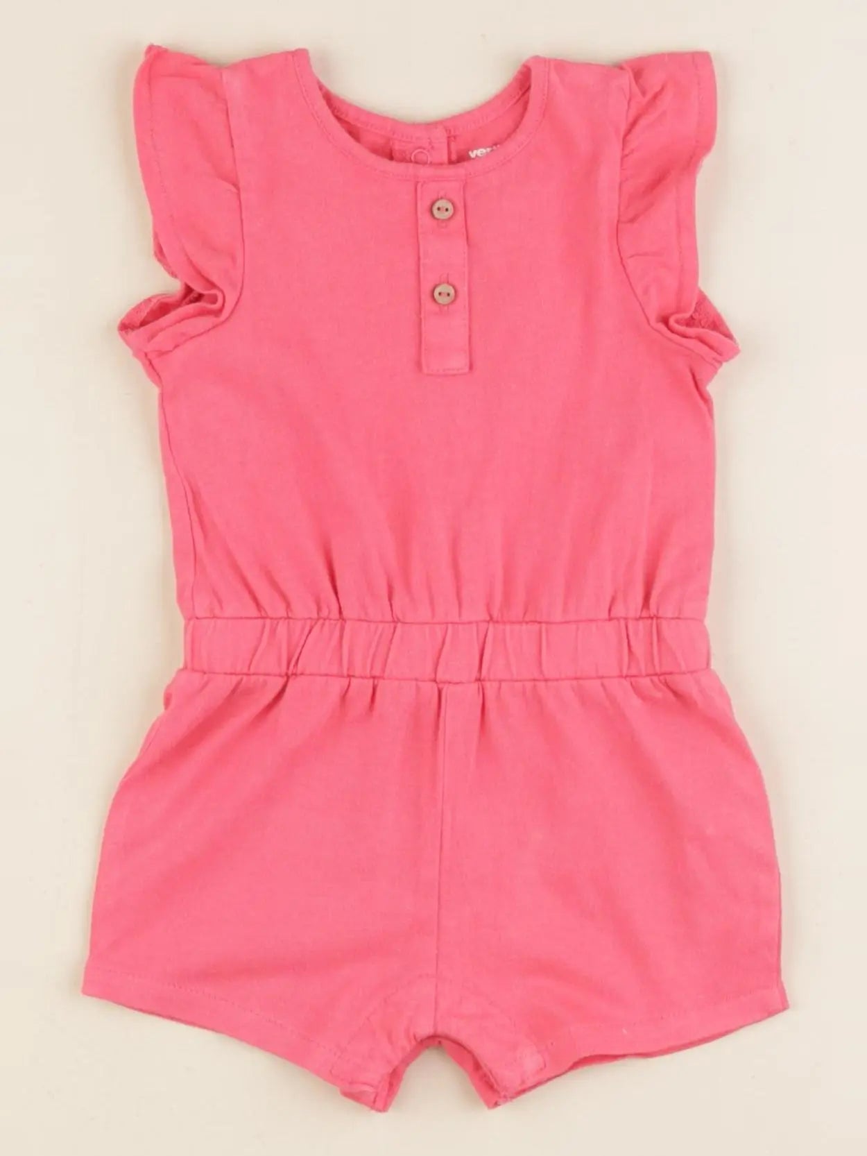 Vertbaudet - combinaison rose - 3 mois