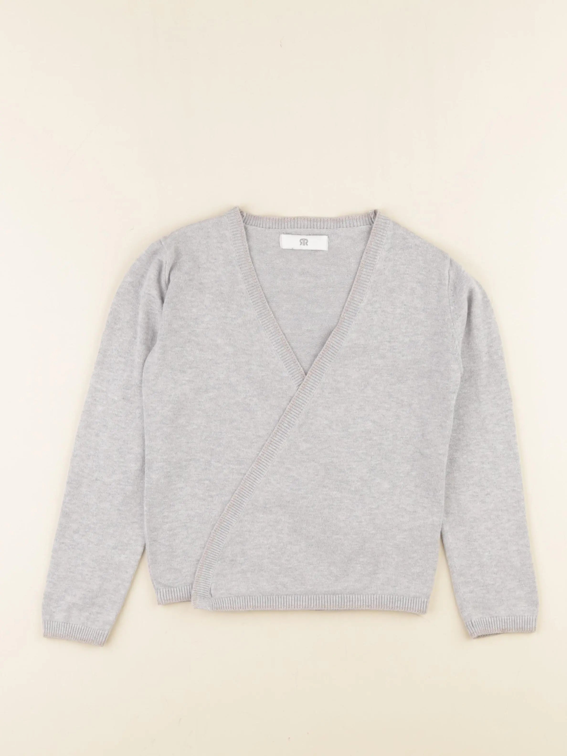 La Redoute - gilet gris - 6 ans