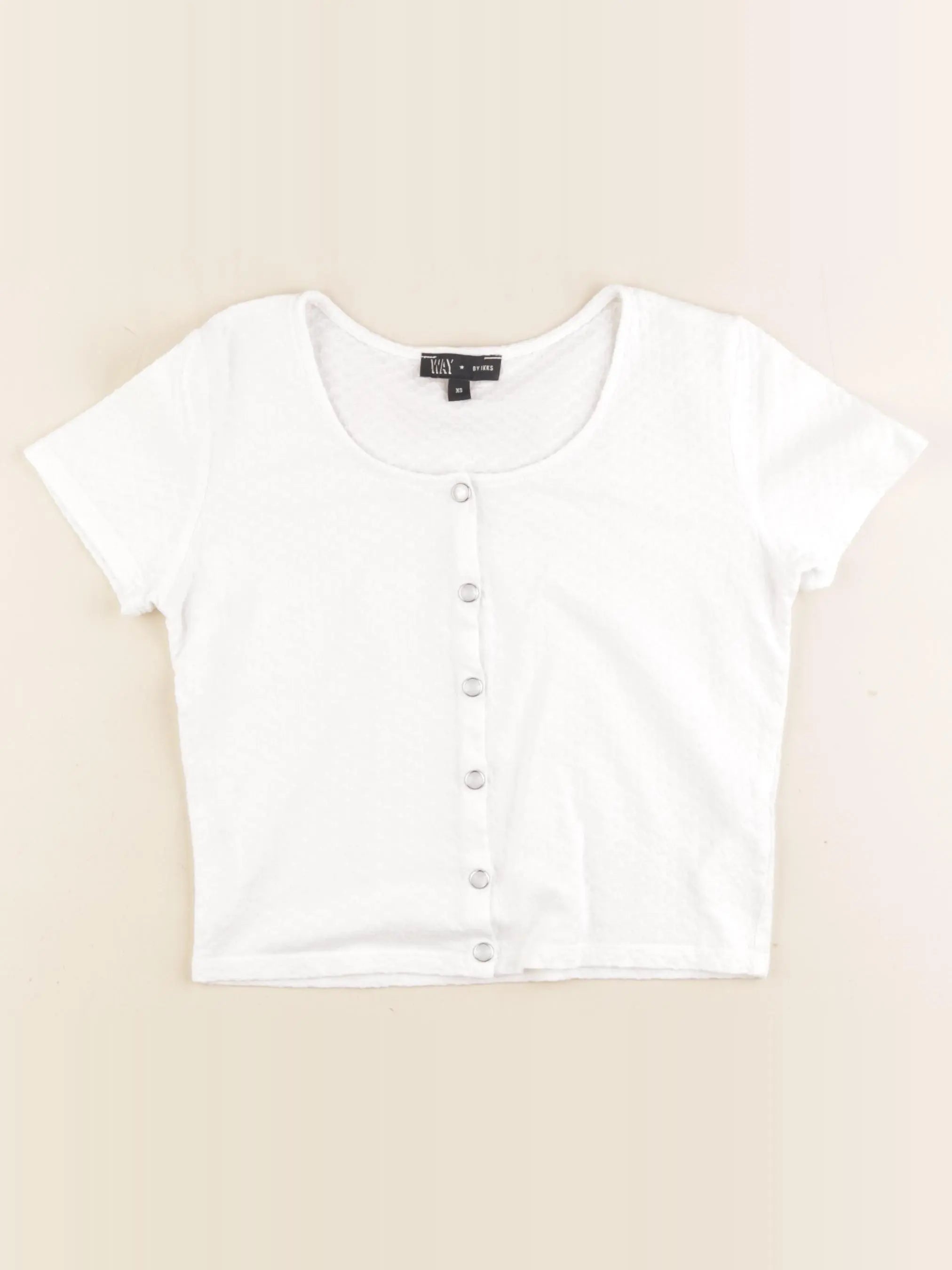 IKKS - tee-shirt blanc - 12 ans