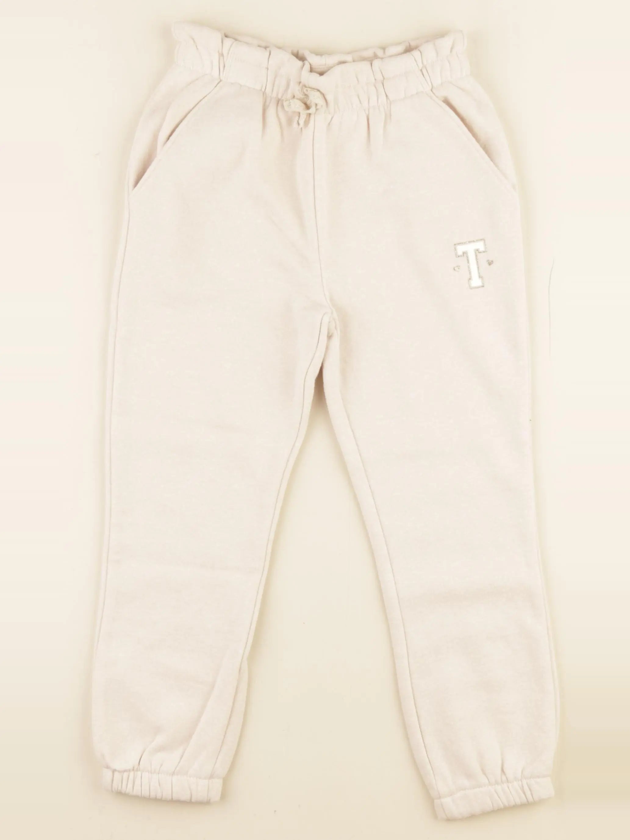 Vertbaudet - jogging beige - 5 ans