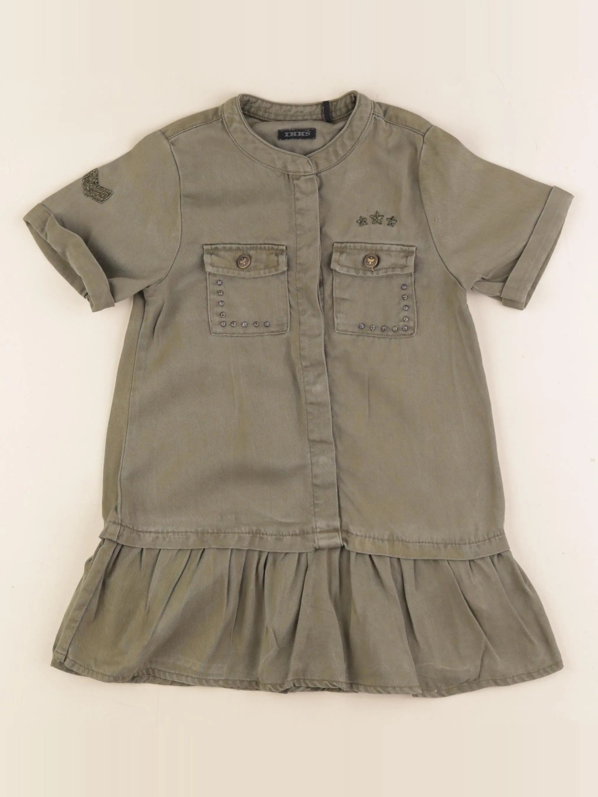 IKKS - robe vert - 3 ans