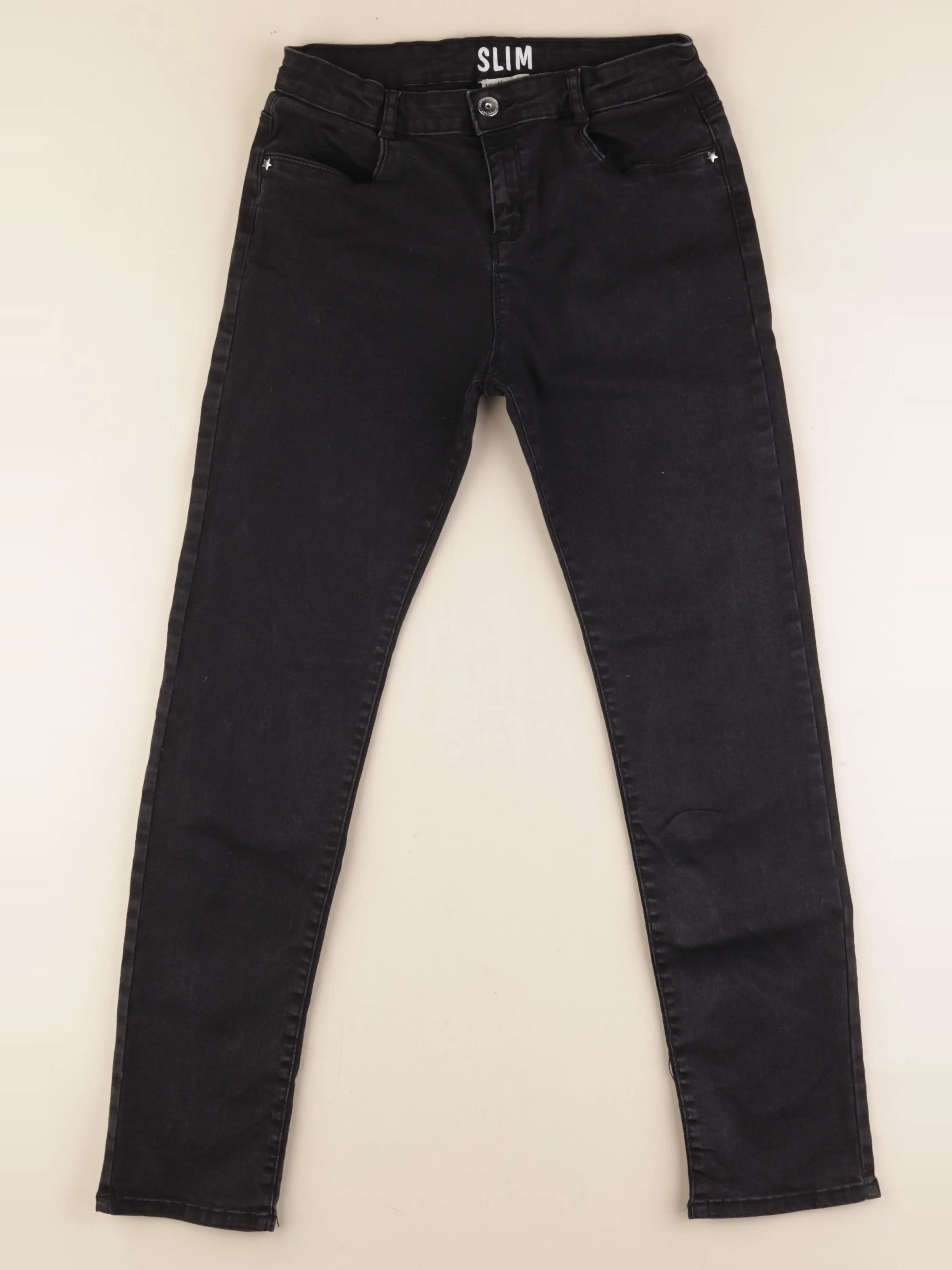 Vertbaudet - jean noir - 12 ans