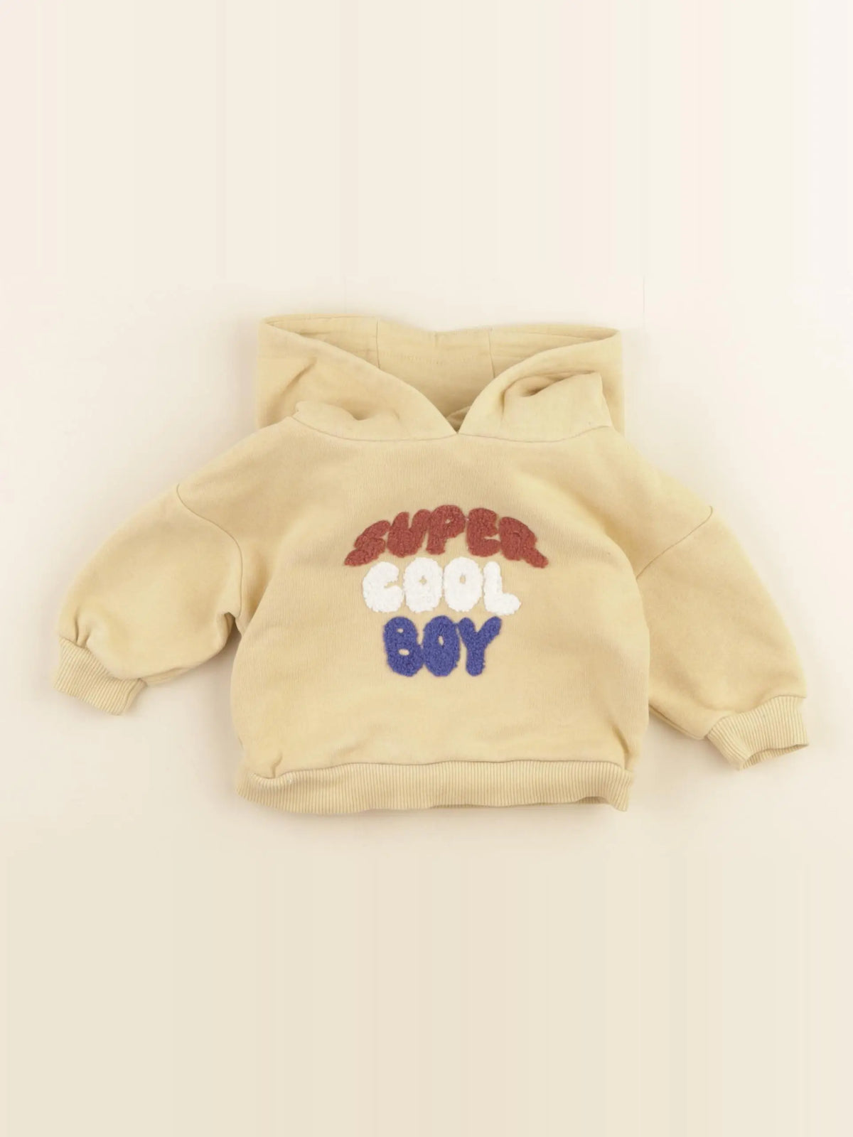 Vertbaudet - sweat jaune - 3 mois