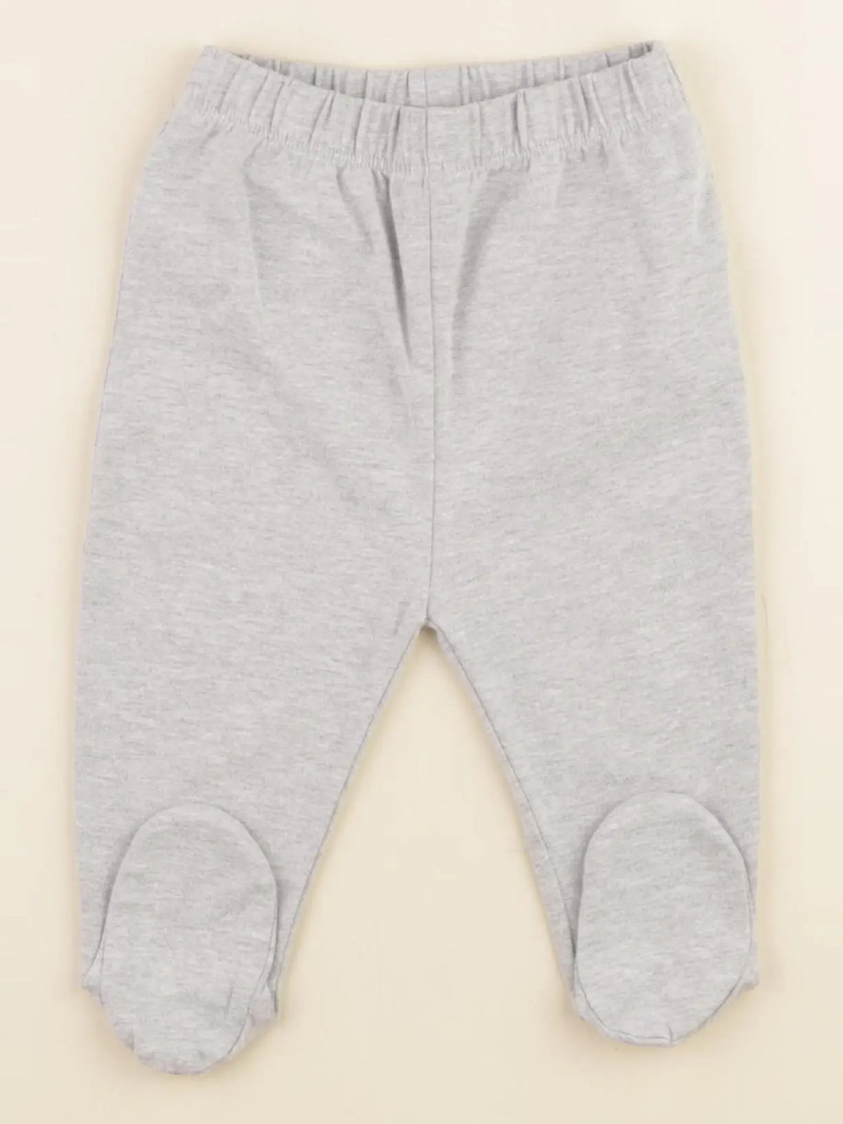 Vertbaudet - legging gris - 6 mois
