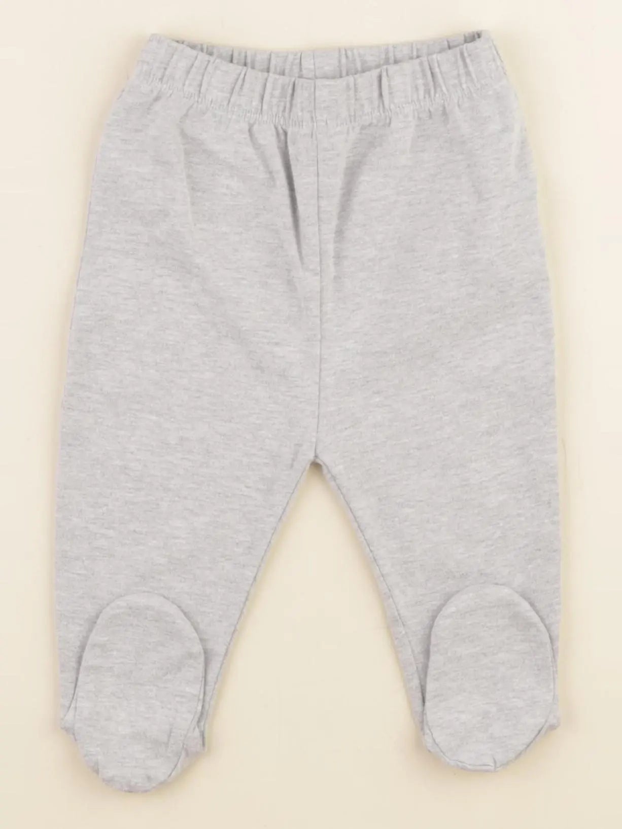 Vertbaudet - legging gris - 6 mois