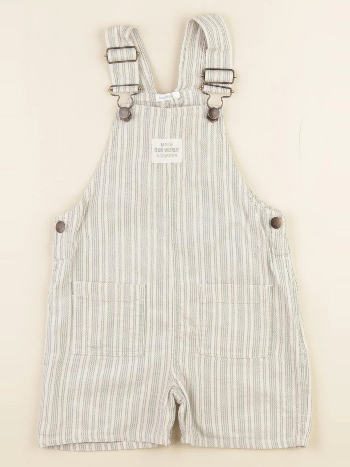 Boutchou - salopette blanc, vert - 36 mois