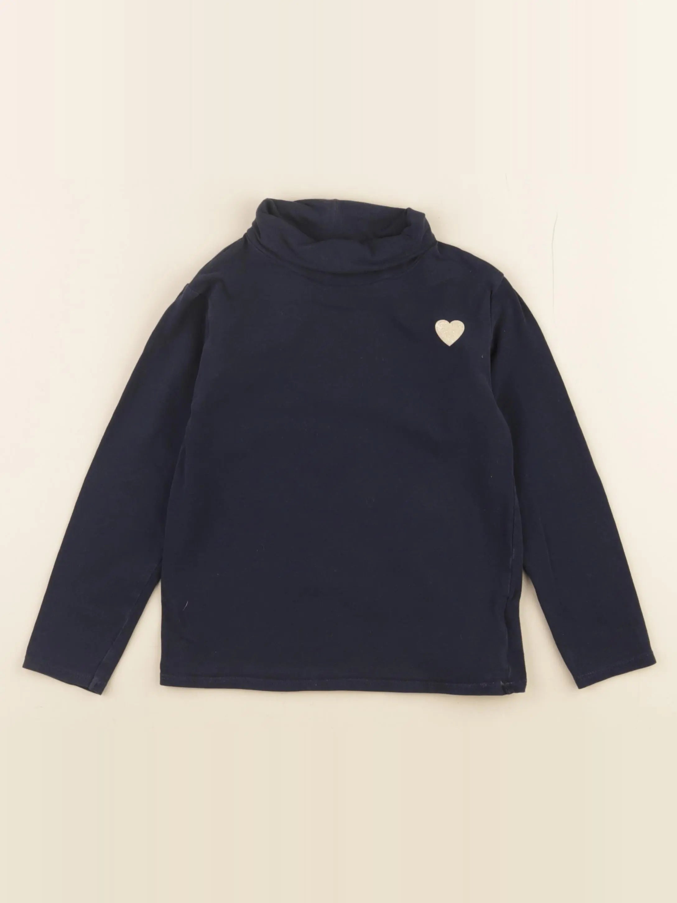 Vertbaudet - sous-pull bleu - 5 ans