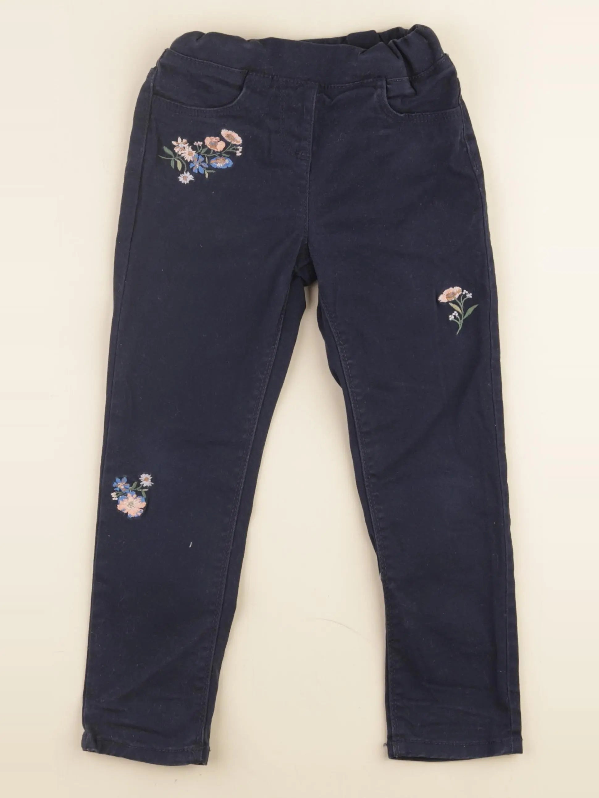 Vertbaudet - jegging bleu - 5 ans